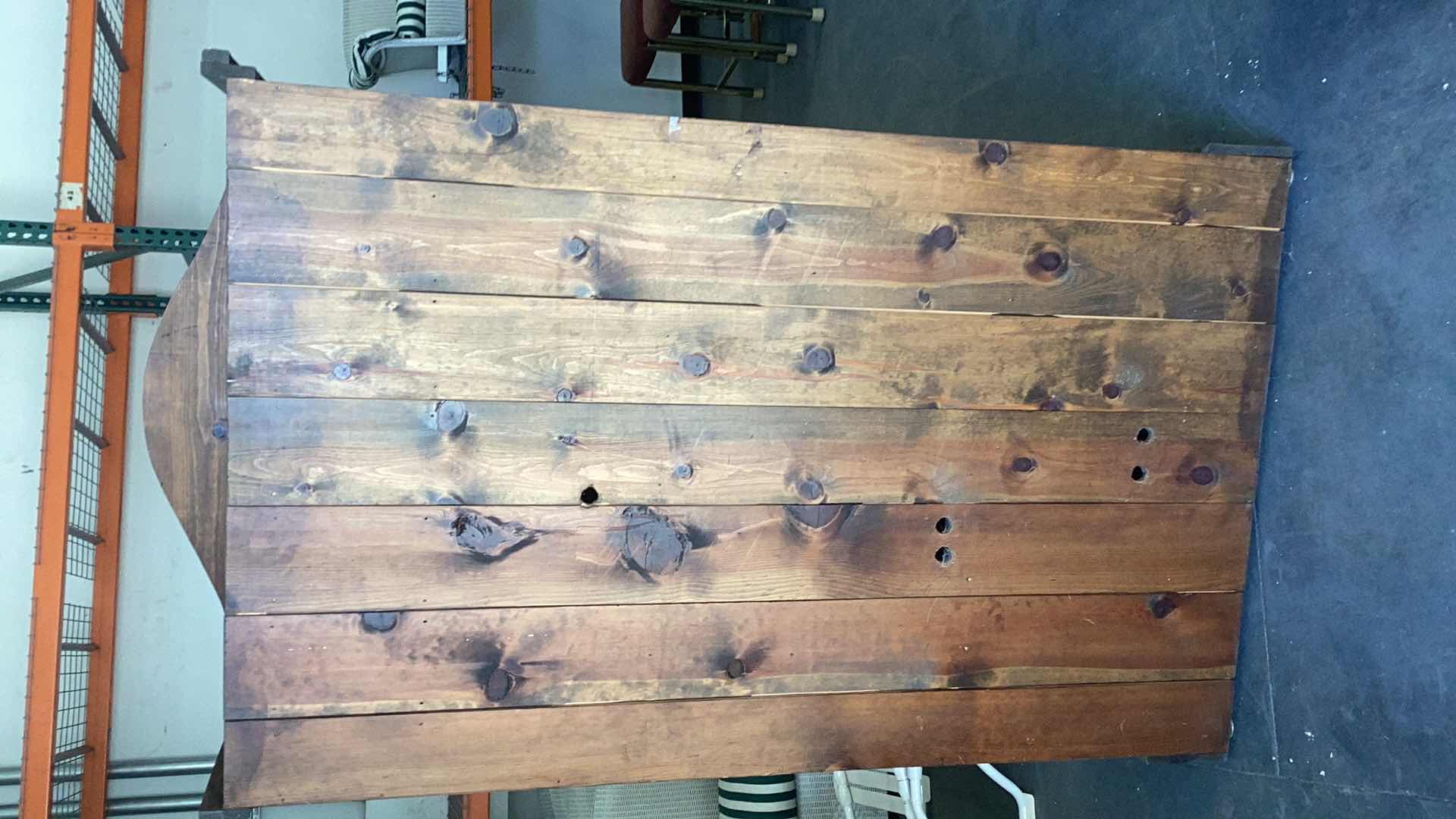 Photo 4 of KNOTTY WOOD ENTERTAINMENT CENTER 47” X 22” H 80”