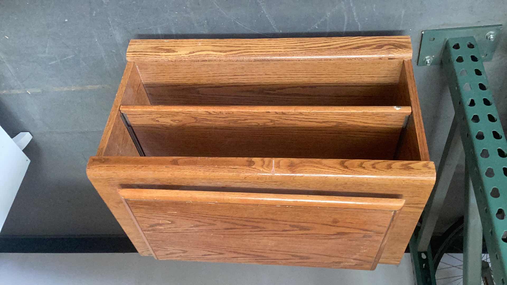 Photo 1 of OAK ENTERTAINMENT CABINET 30” X 18” H22”