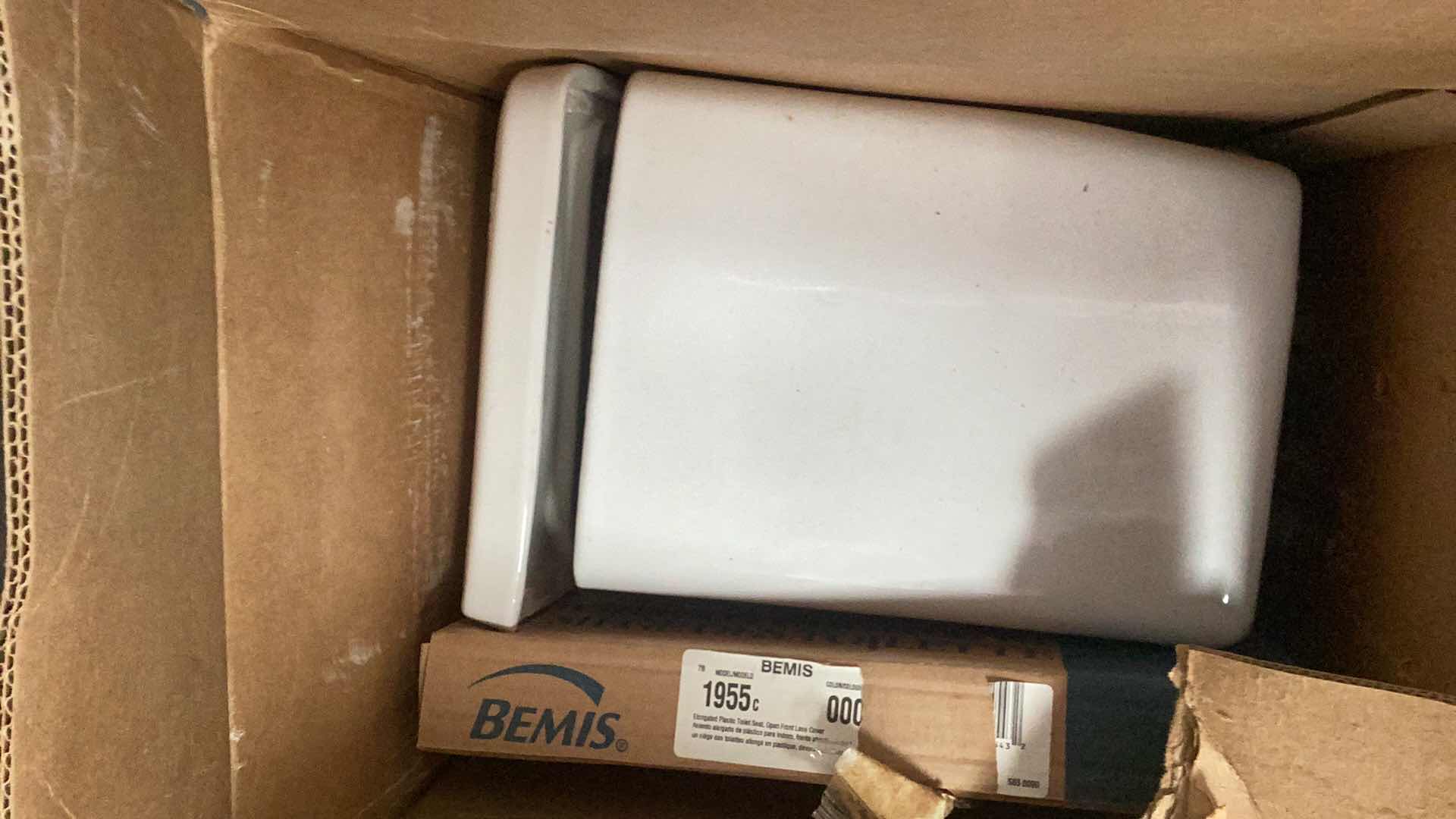 Photo 1 of  WHITE BEMIS TOILET PARTS