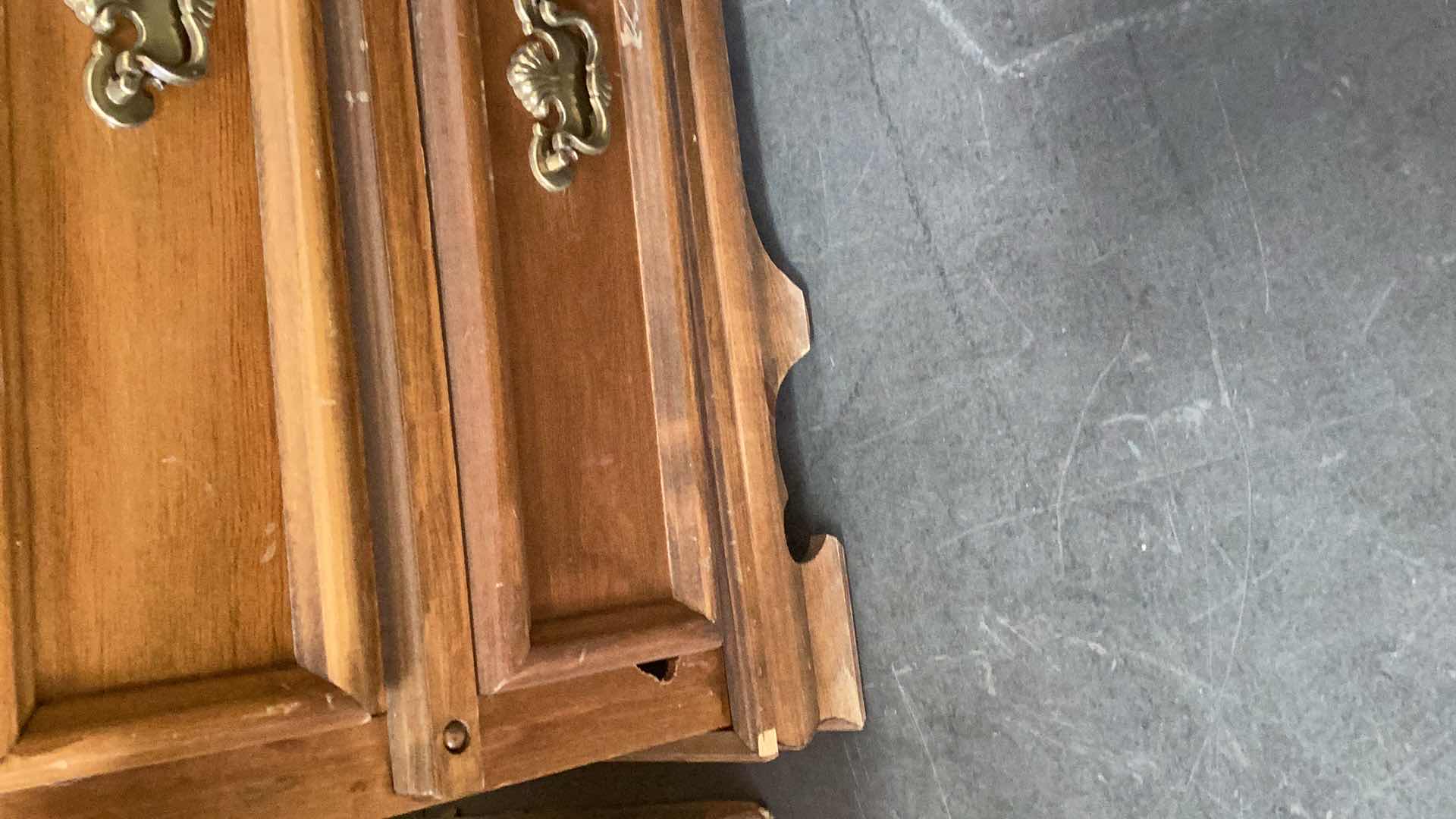 Photo 1 of WOOD DRESSER 57” X 18” H 30”