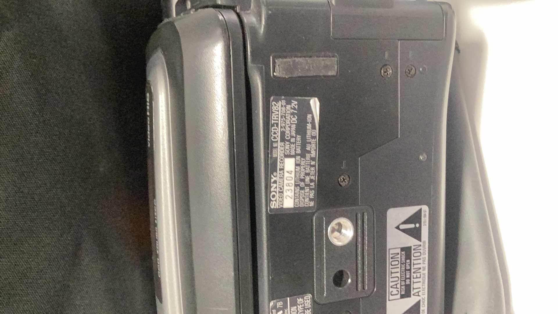 Photo 1 of SONY HANDYCAM HI8 VIDEO CAMERA