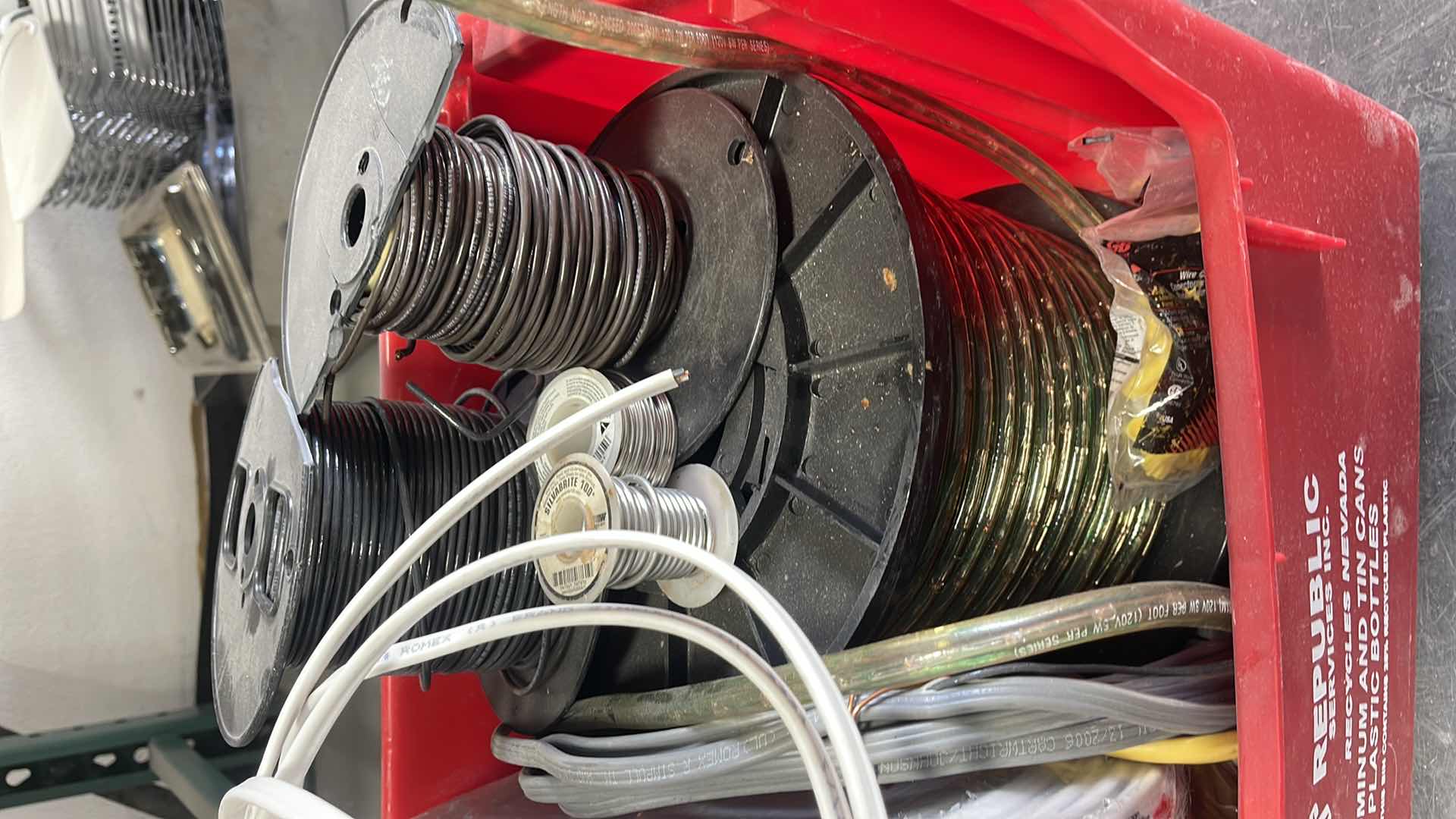 Photo 1 of ASSORTED WIRING