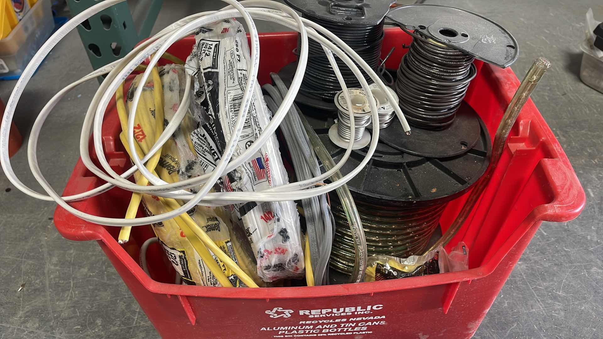 Photo 1 of ASSORTED WIRING