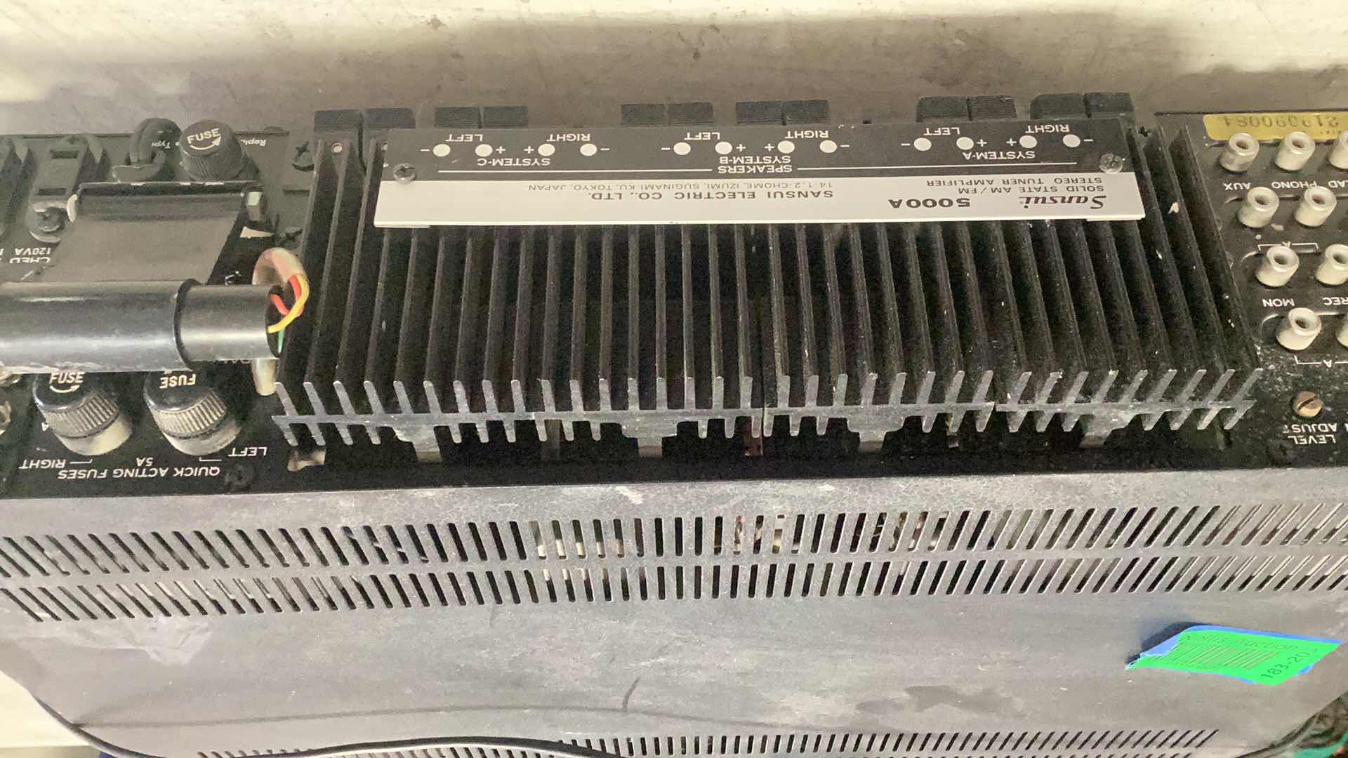 Photo 5 of SANSUI AMP POWERS ON
