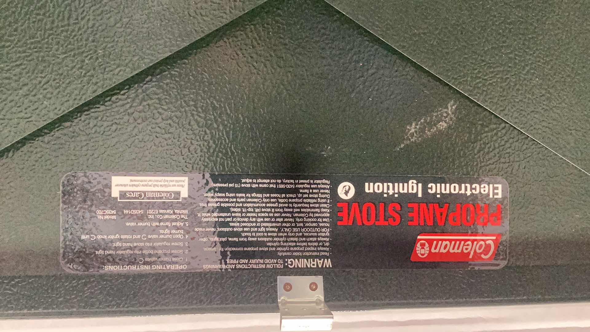 Photo 2 of COLEMAN PROPANE STOVE