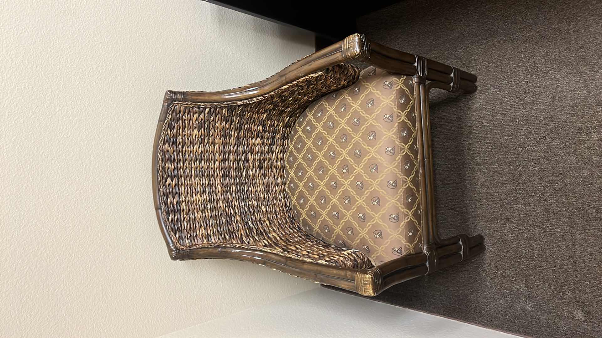 Photo 1 of TOMMY BAHAMA CANE ARM CHAIR