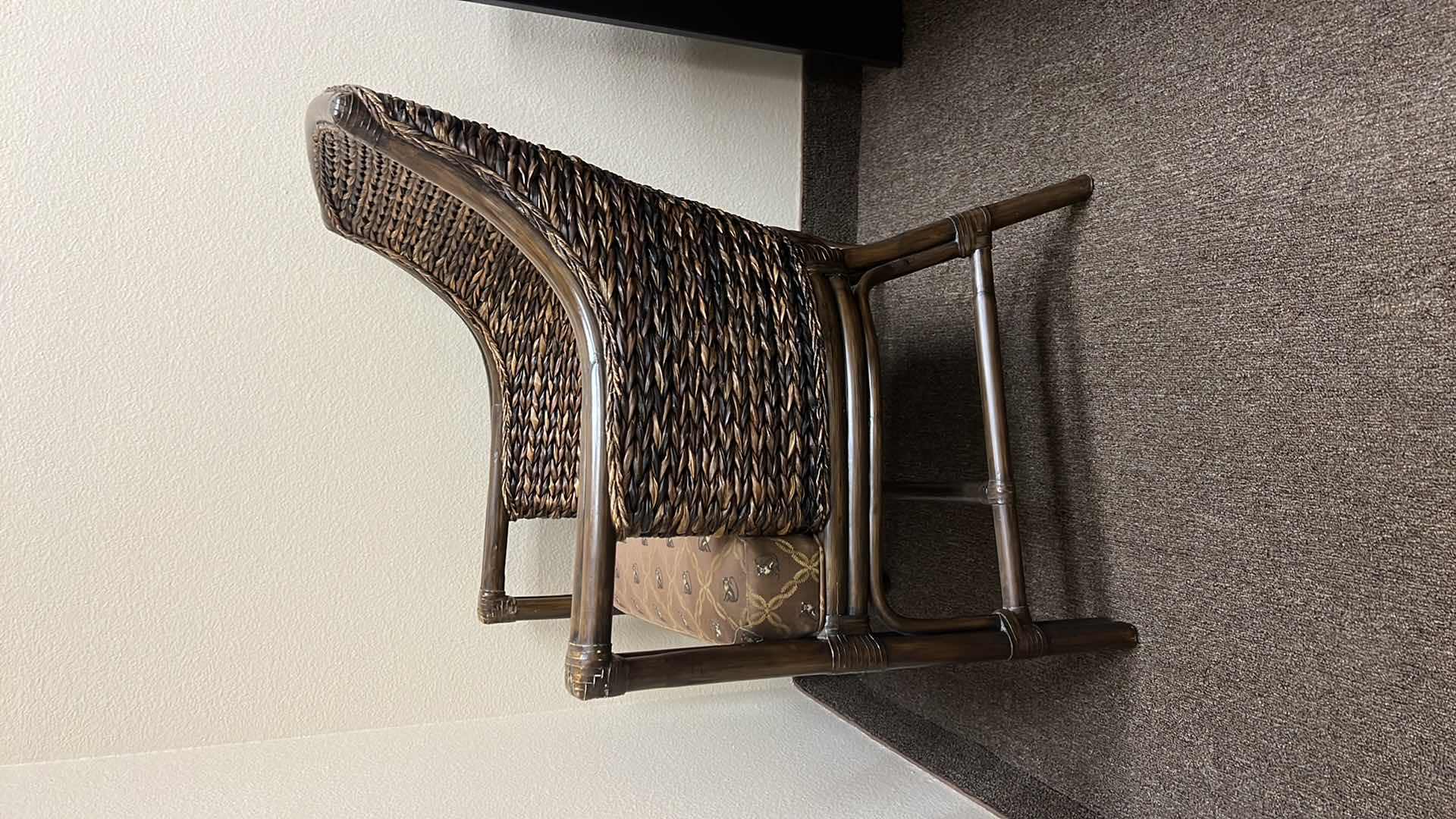 Photo 2 of TOMMY BAHAMA CANE ARM CHAIR