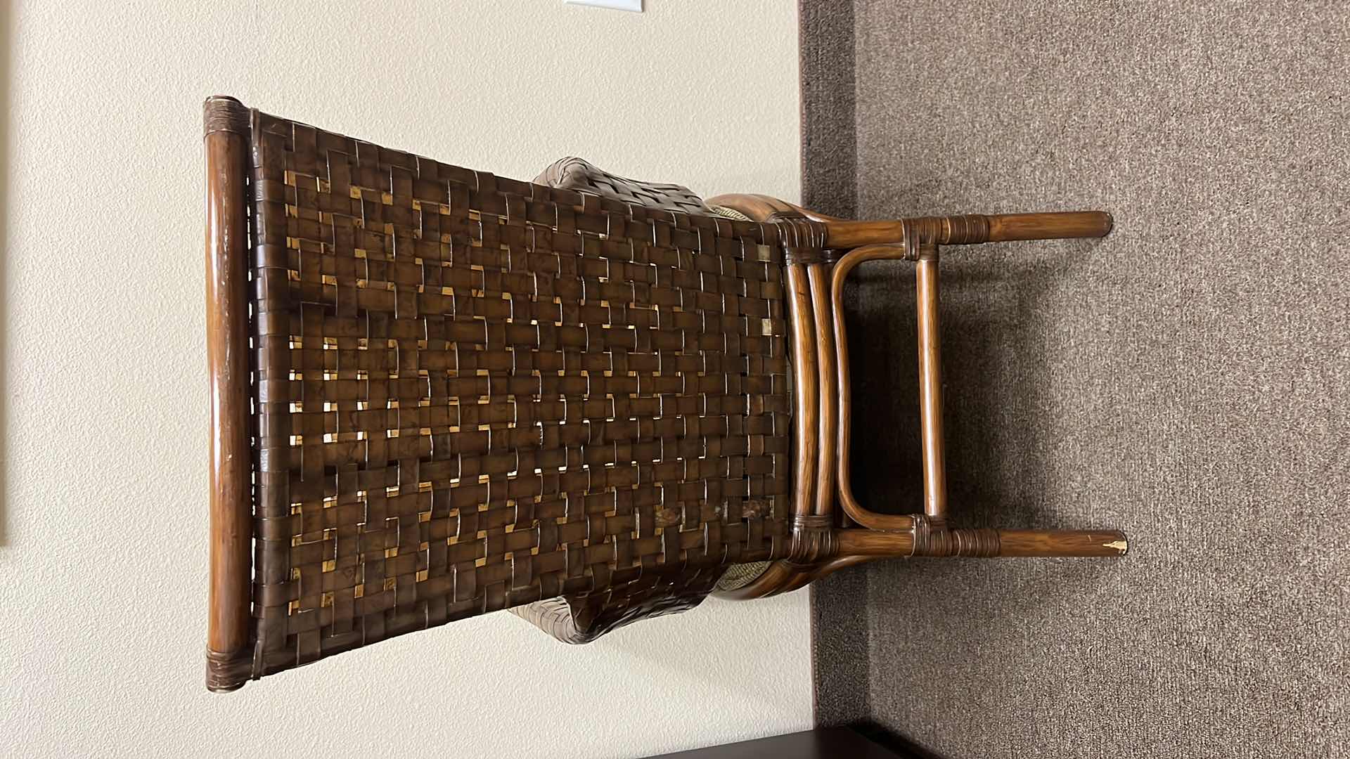 Photo 1 of TOMMY BAHAMA CANE ARM CHAIR