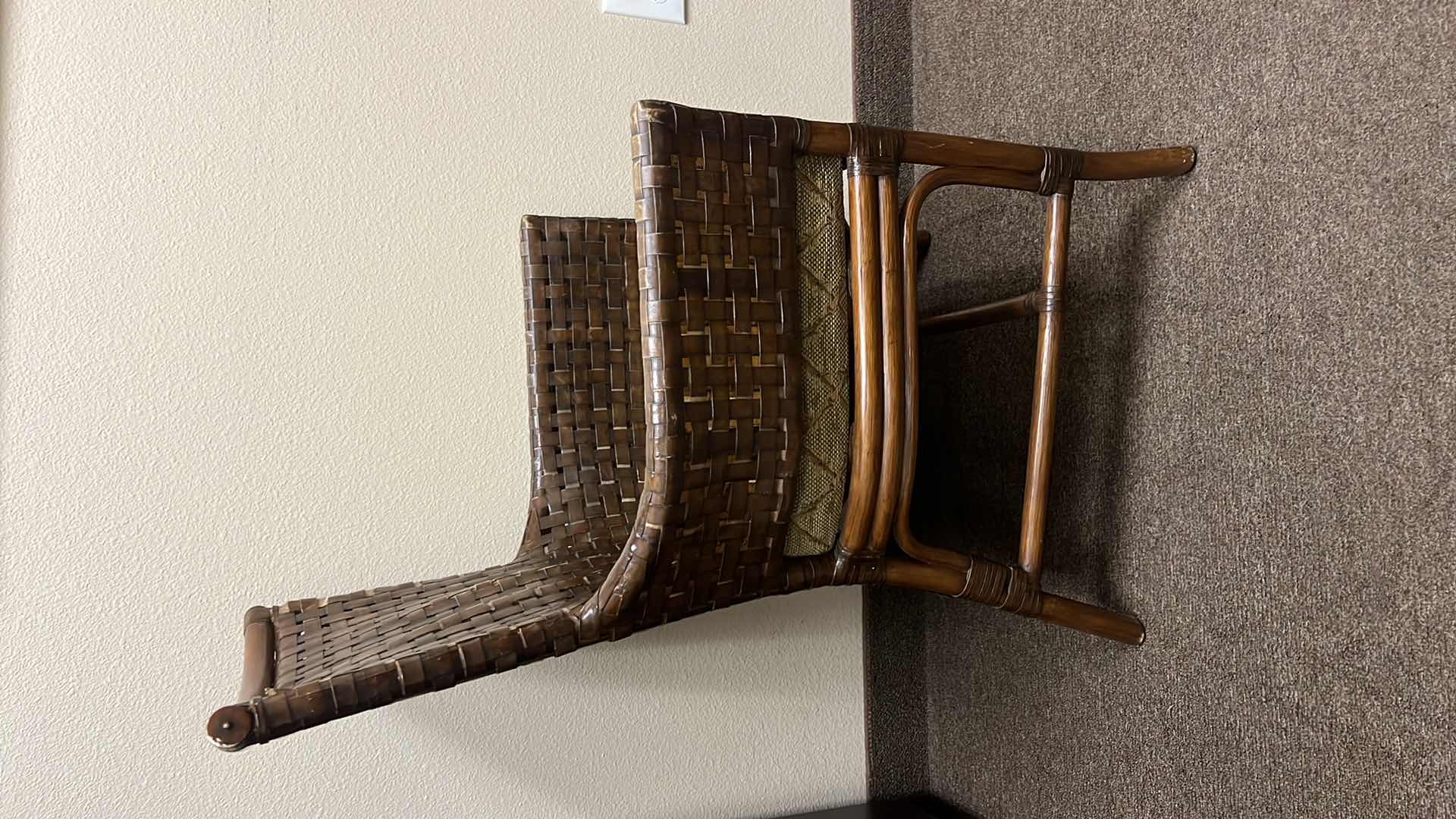 Photo 1 of TOMMY BAHAMA CANE ARM CHAIR