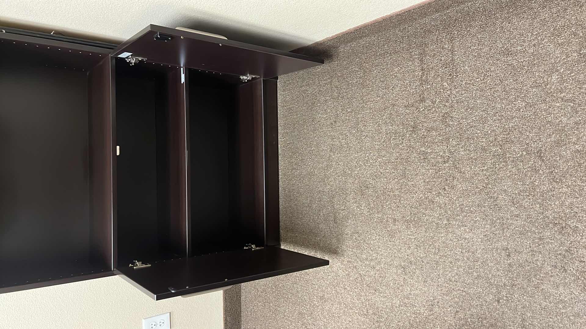 Photo 1 of CHERRY PRESSED WOOD BOOKCASE 32" X 14" H71"