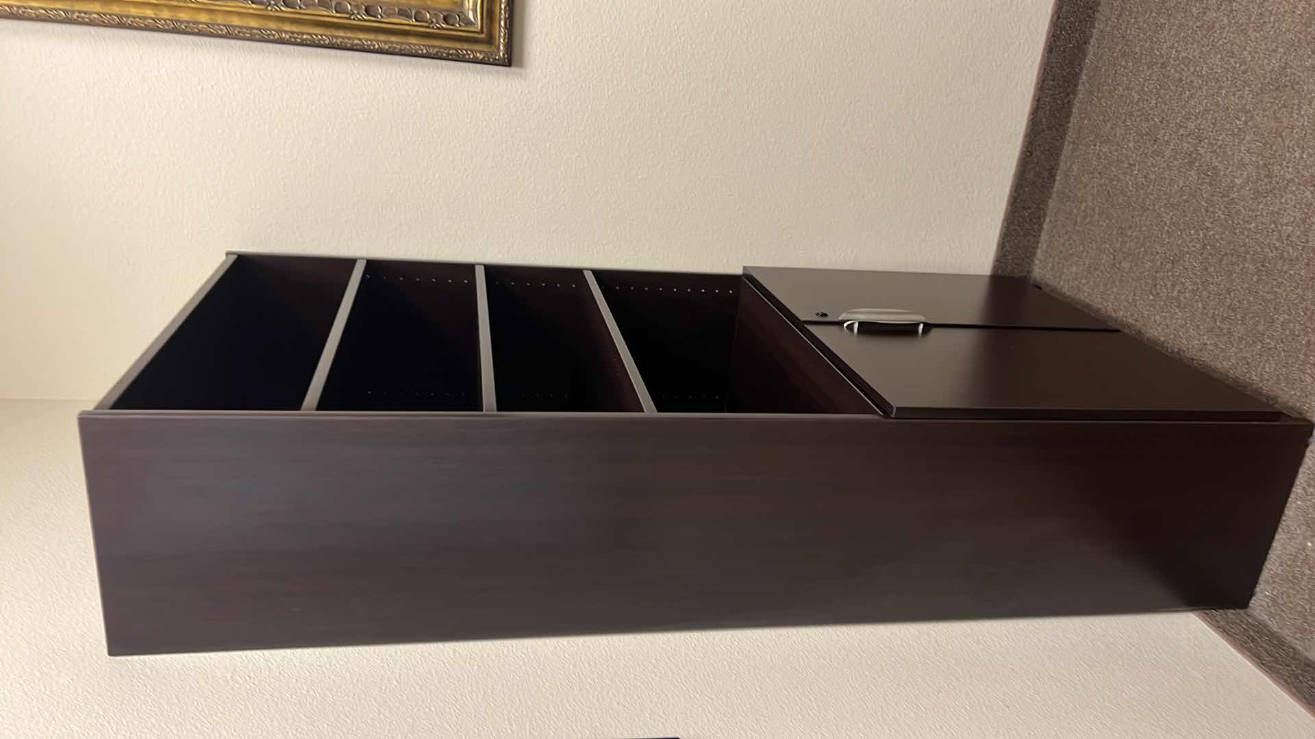 Photo 1 of CHERRY PRESSED WOOD BOOKCASE 32" X 14" H71"