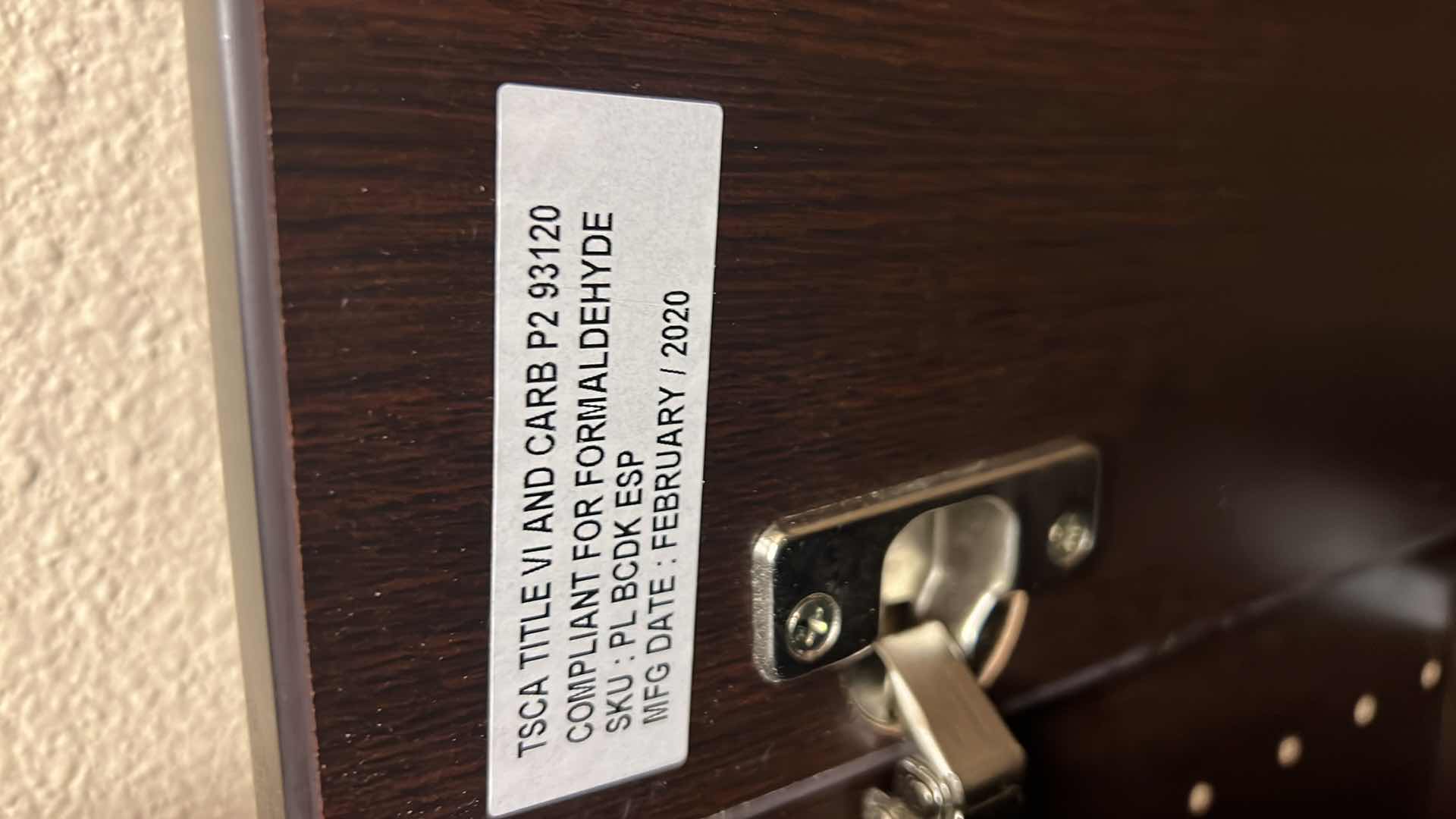 Photo 1 of CHERRY PRESSED WOOD BOOKCASE 32" X 14" H71"