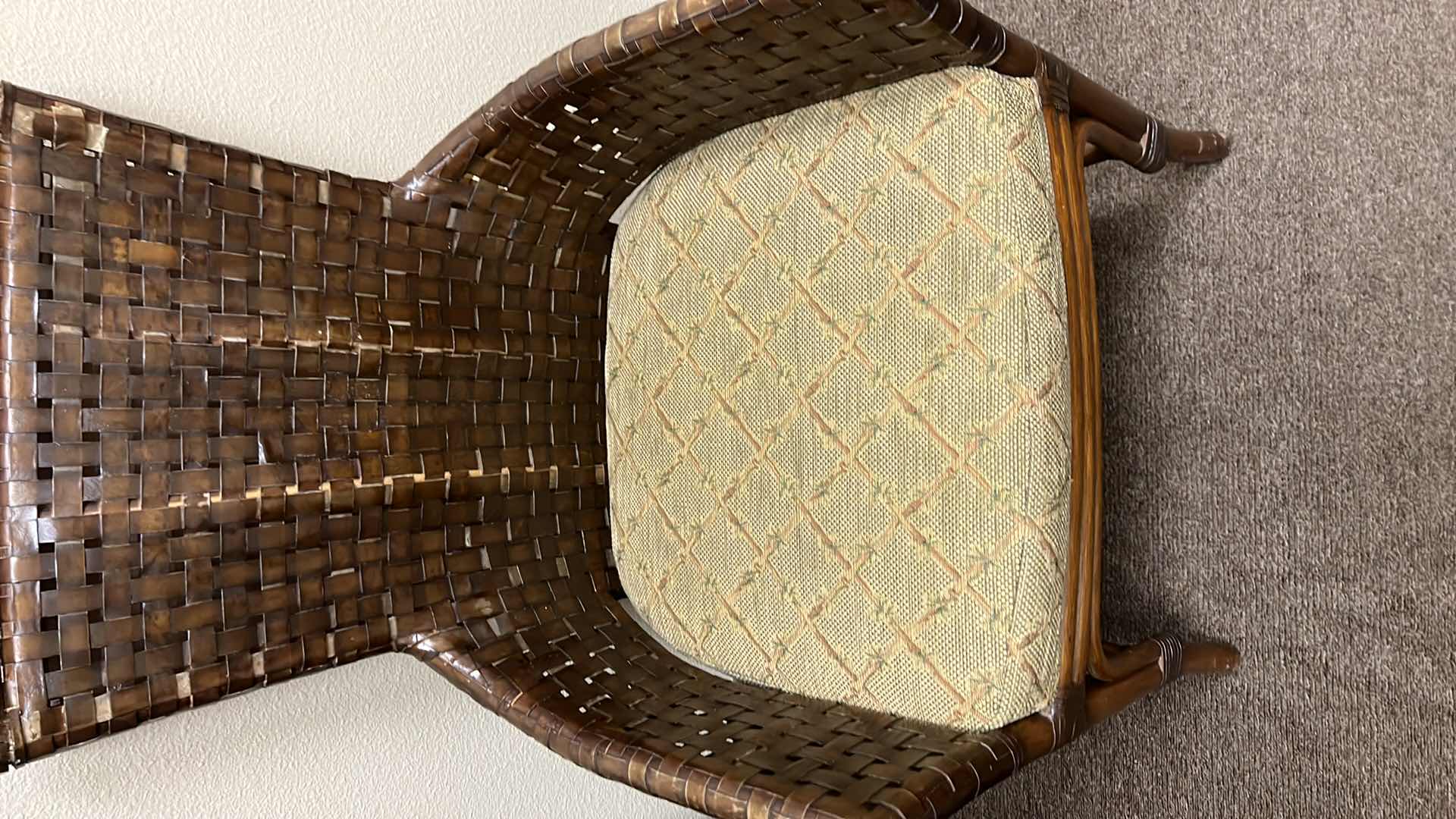 Photo 1 of TOMMY BAHAMA CANE ARM CHAIR