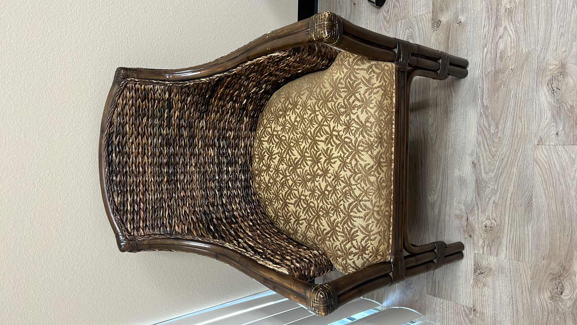 Photo 1 of TOMMY BAHAMA CANE ARM CHAIR