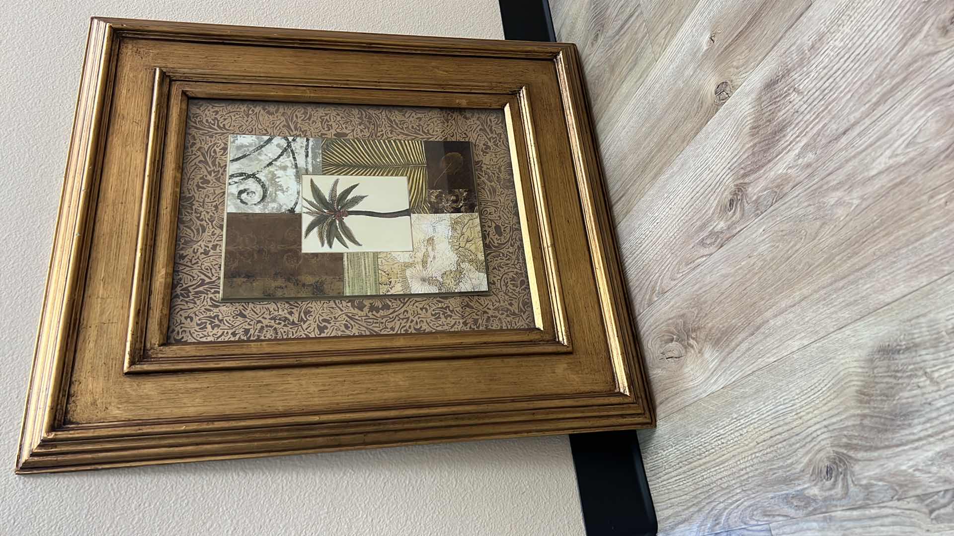 Photo 1 of FRAMED “TROPICAL” ARTWORK 27” x 32”