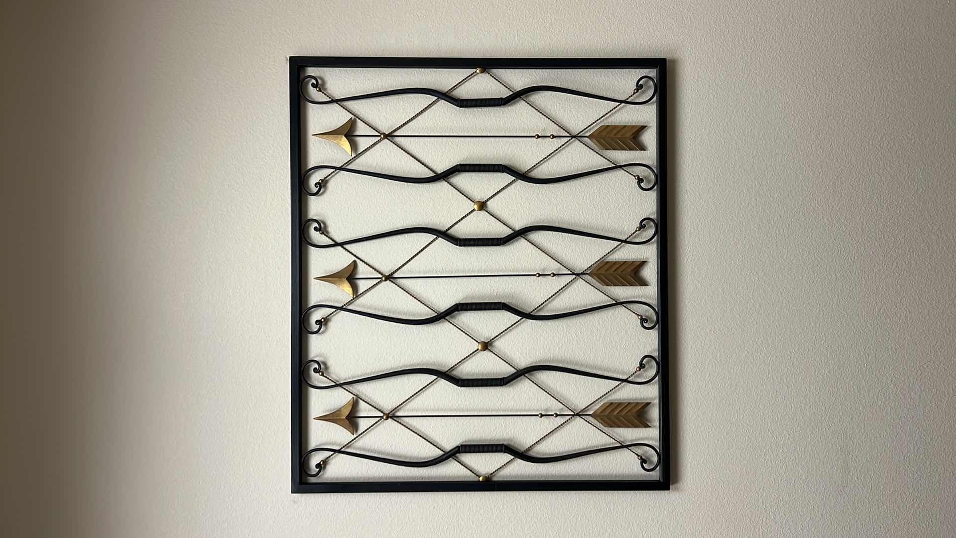 Photo 1 of METAL “ARROWS” WALL ART 39” x 34”