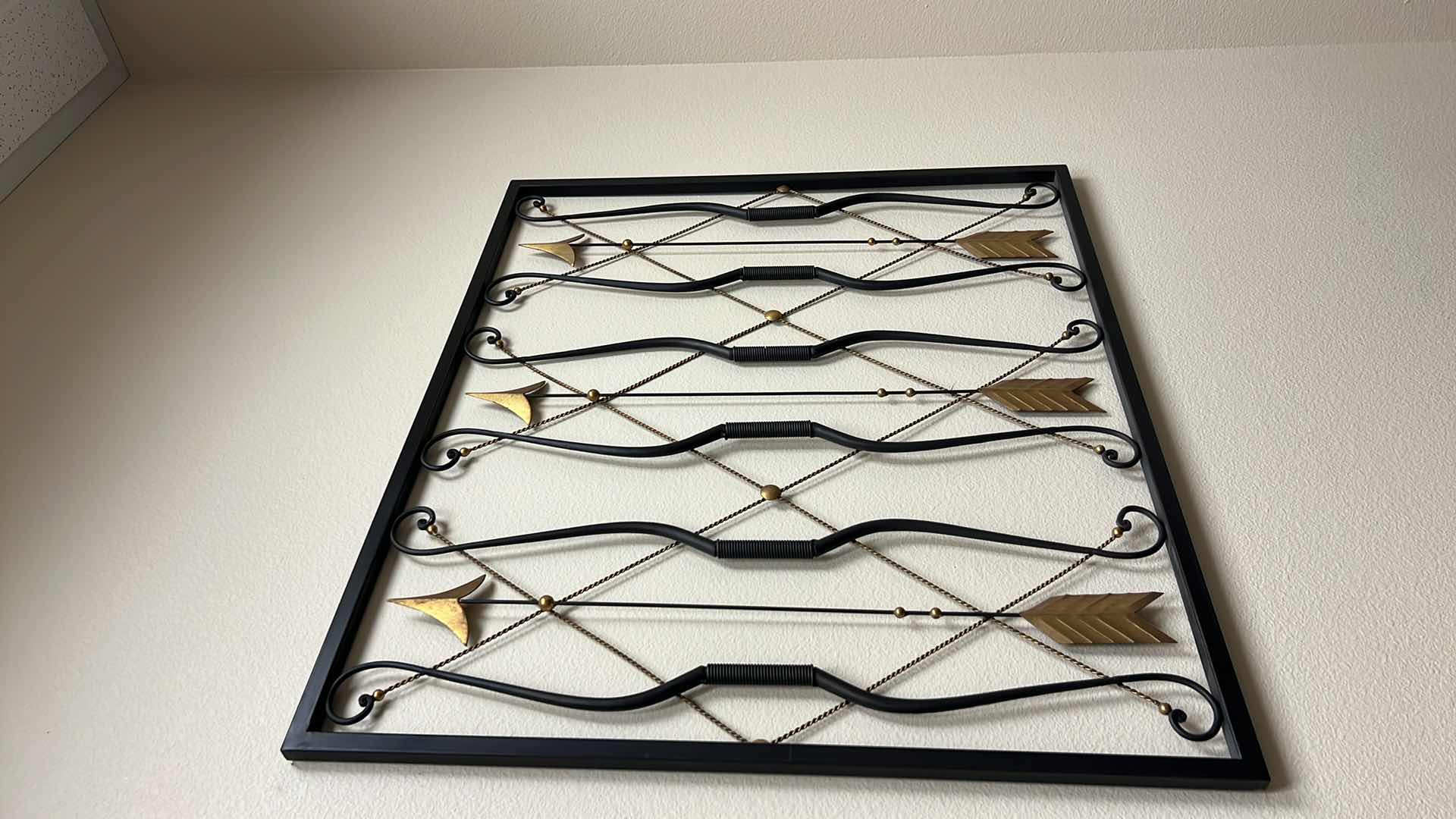 Photo 1 of METAL “ARROWS” WALL ART 39” x 34”
