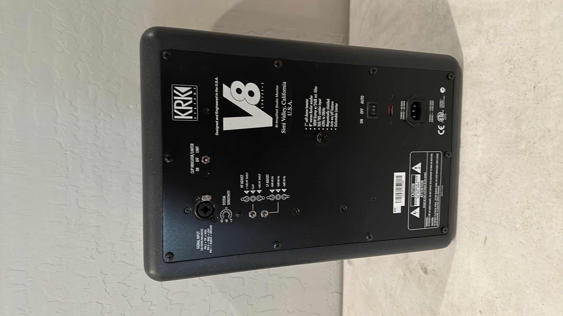 Photo 1 of KRK SYSTEM V8 SERIES 2 POWERED MONITOR