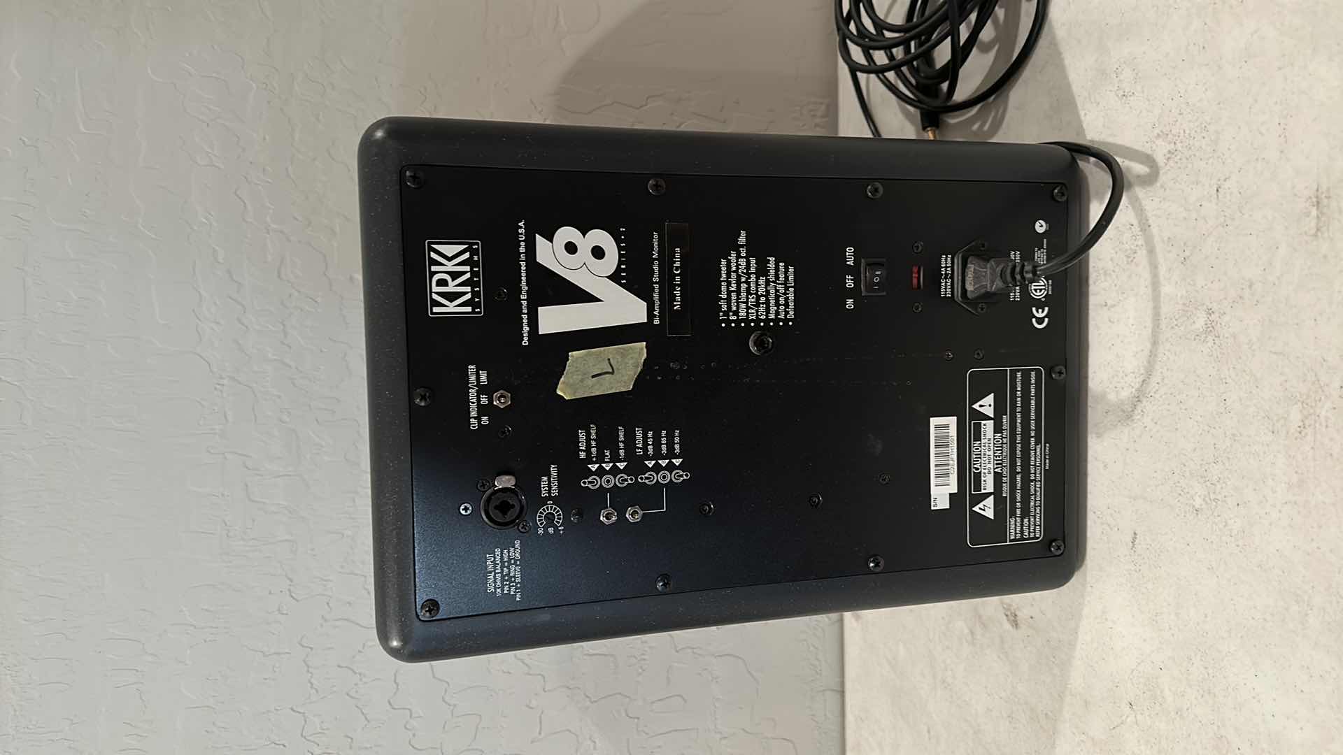 Photo 1 of KRK SYSTEM V8 SERIES 2 POWERED MONITOR
