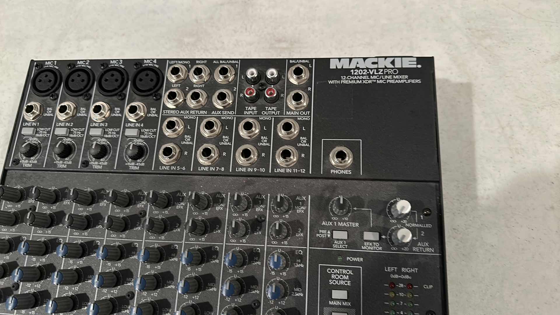 Photo 1 of MACKIE 1202 VLZ PRO 12 CHANNEL MIXER