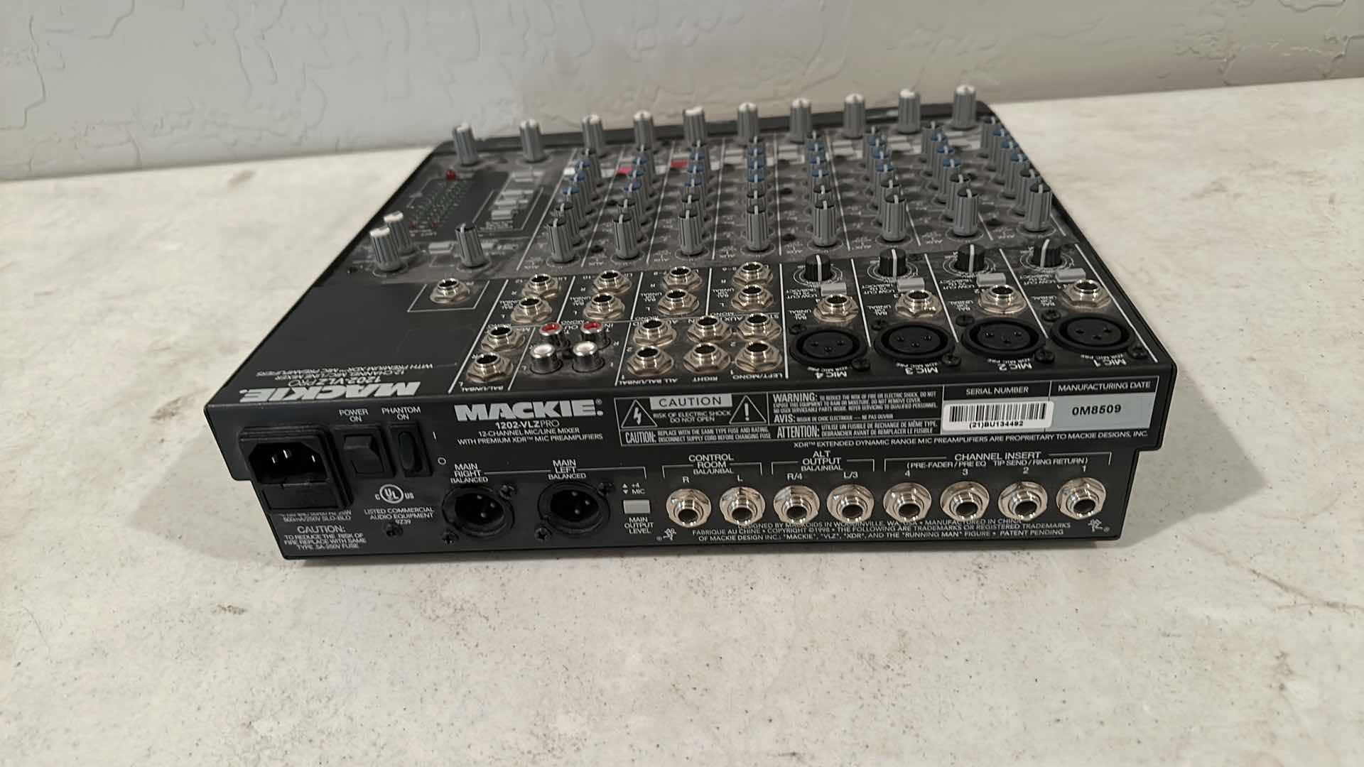 Photo 1 of MACKIE 1202 VLZ PRO 12 CHANNEL MIXER