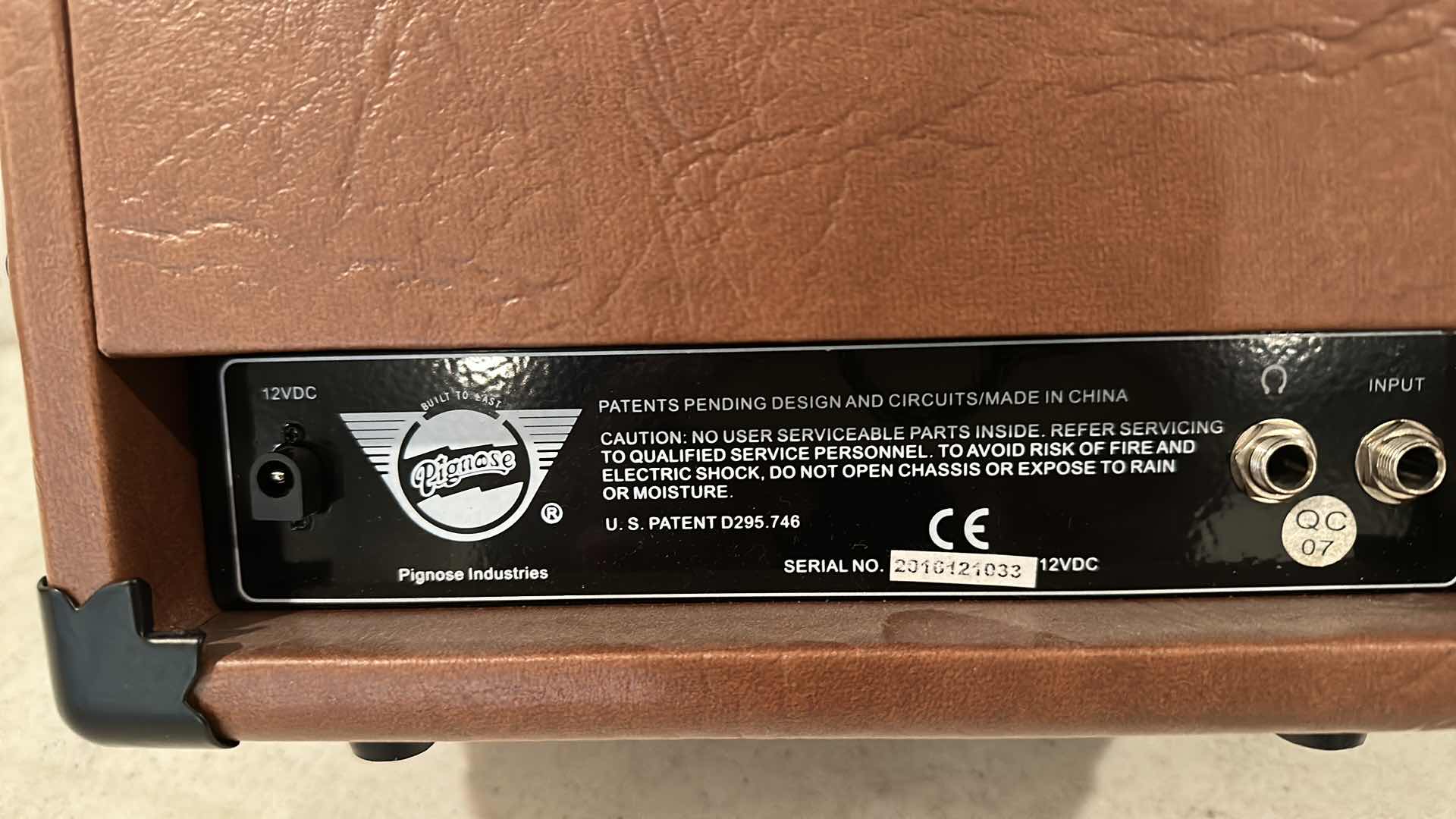 Photo 1 of PIGNOSE SPEAKERS