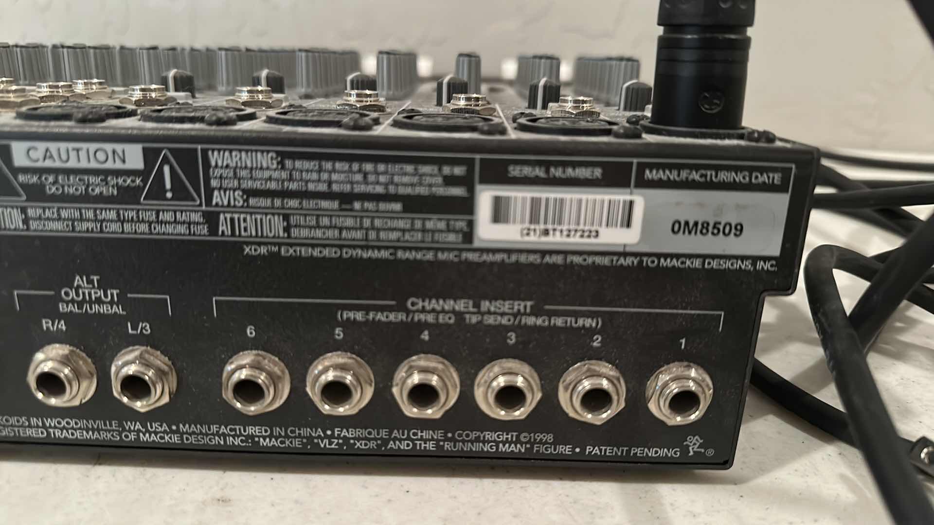 Photo 1 of MACKIE 1402 VLZ PRO 14- CHANNEL MIC/LIN AUDIO BOARD MIXER