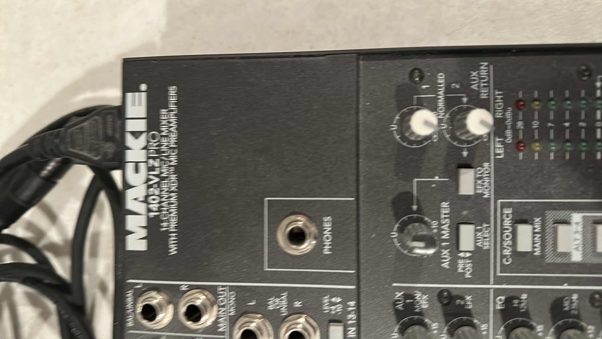 Photo 3 of MACKIE 1402 VLZ PRO 14- CHANNEL MIC/LIN AUDIO BOARD MIXER