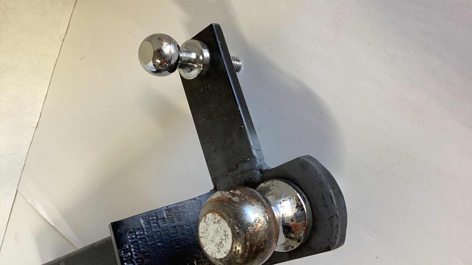 Photo 3 of DOUBLE TRAILER HITCH WITH DUAL SIZED BALLS 5000LB  MAX WEIGHT