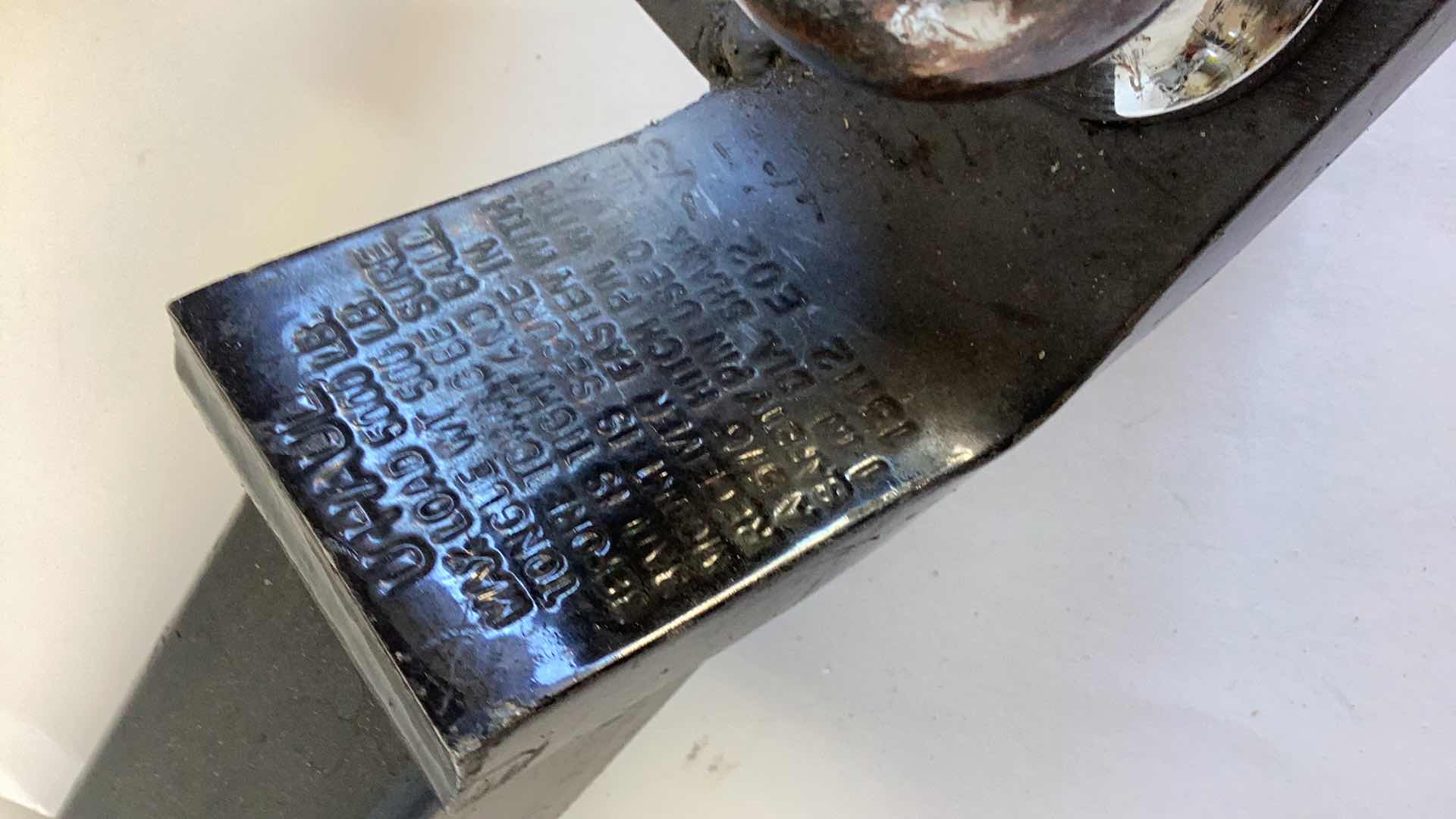 Photo 2 of DOUBLE TRAILER HITCH WITH DUAL SIZED BALLS 5000LB  MAX WEIGHT