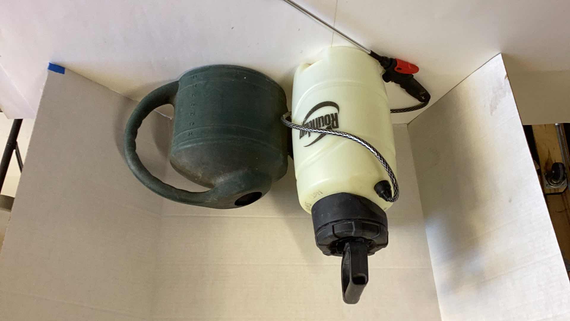 Photo 1 of ROUND UP LARGE BUG SPRAYER AND GARDEN WATERING CAN