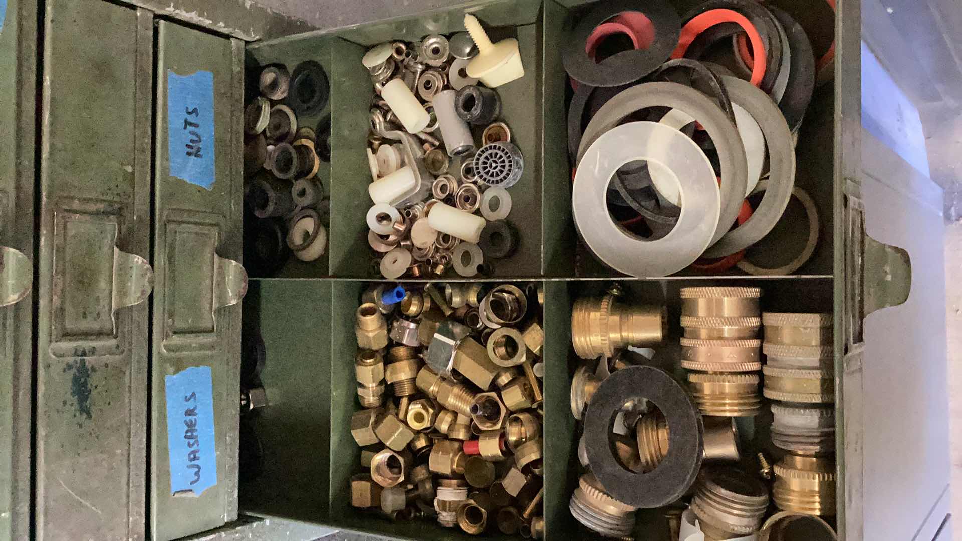 Photo 3 of 2 CHESTS OF ASSORTED FASTENERS AND SCREWS