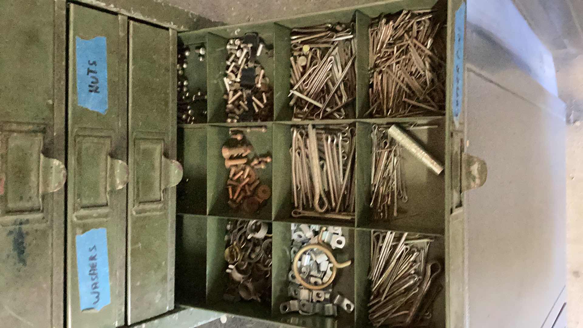 Photo 2 of 2 CHESTS OF ASSORTED FASTENERS AND SCREWS