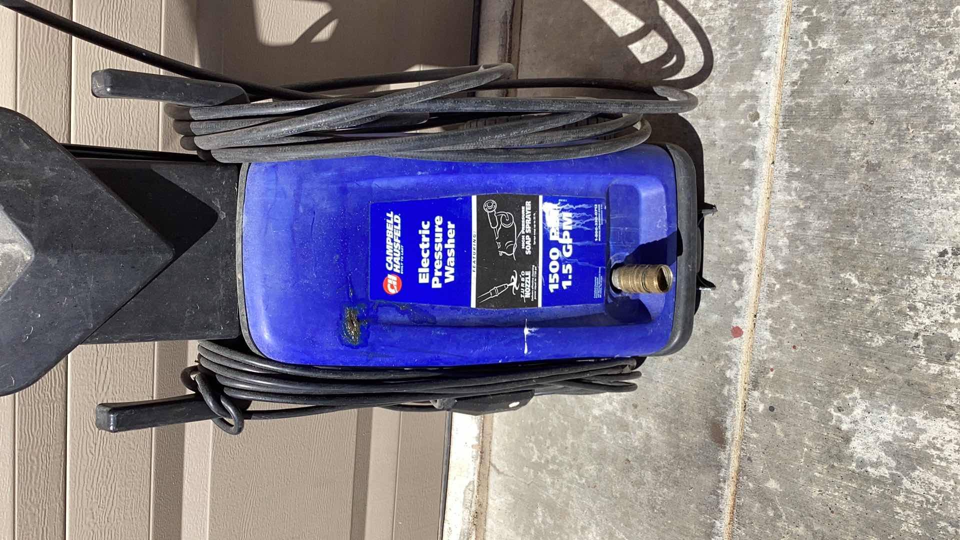 Photo 1 of CAMPBELL HAUSFELD ELECTRIC POWER WASHER