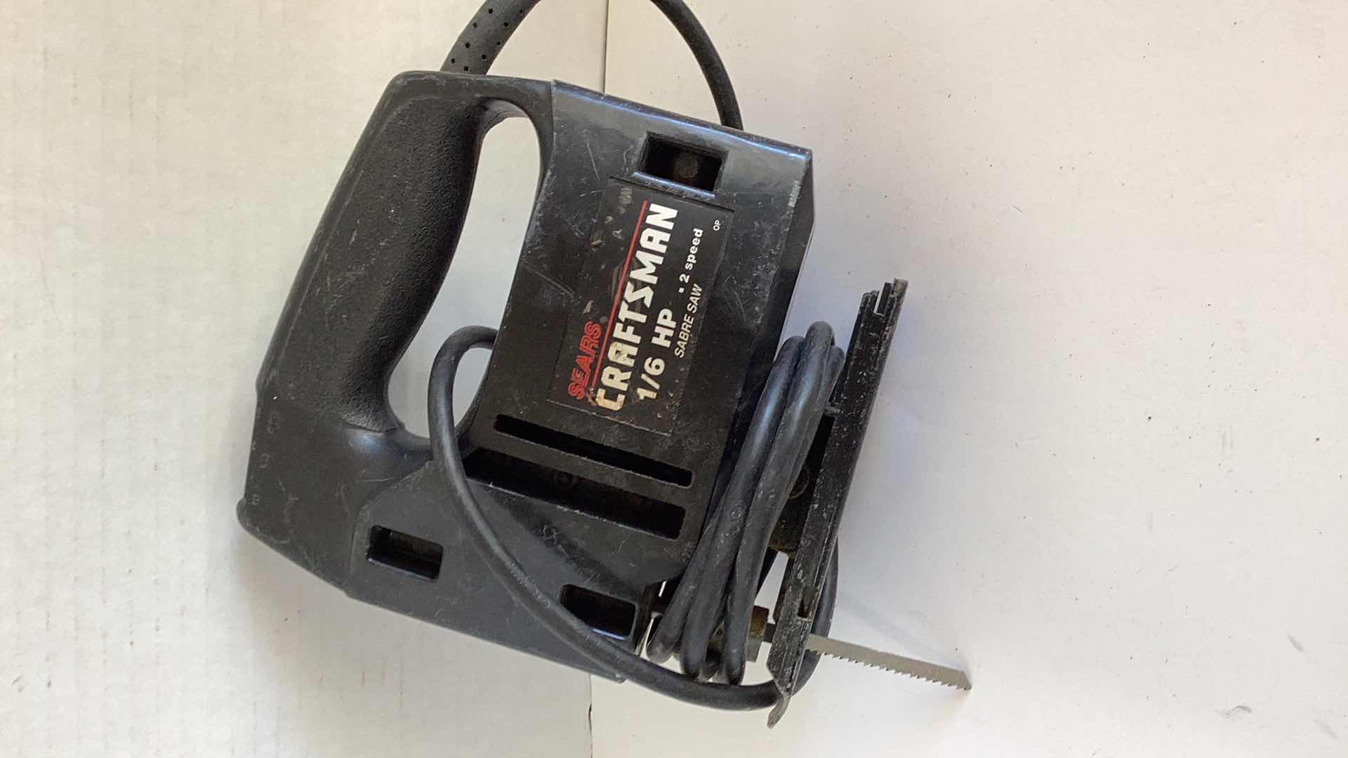 Photo 1 of CRAFTSMAN SABRE 1/6 HP