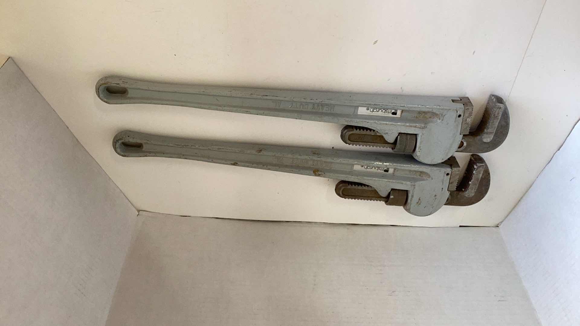 Photo 1 of EXTRA LARGE PIPE WRENCHES