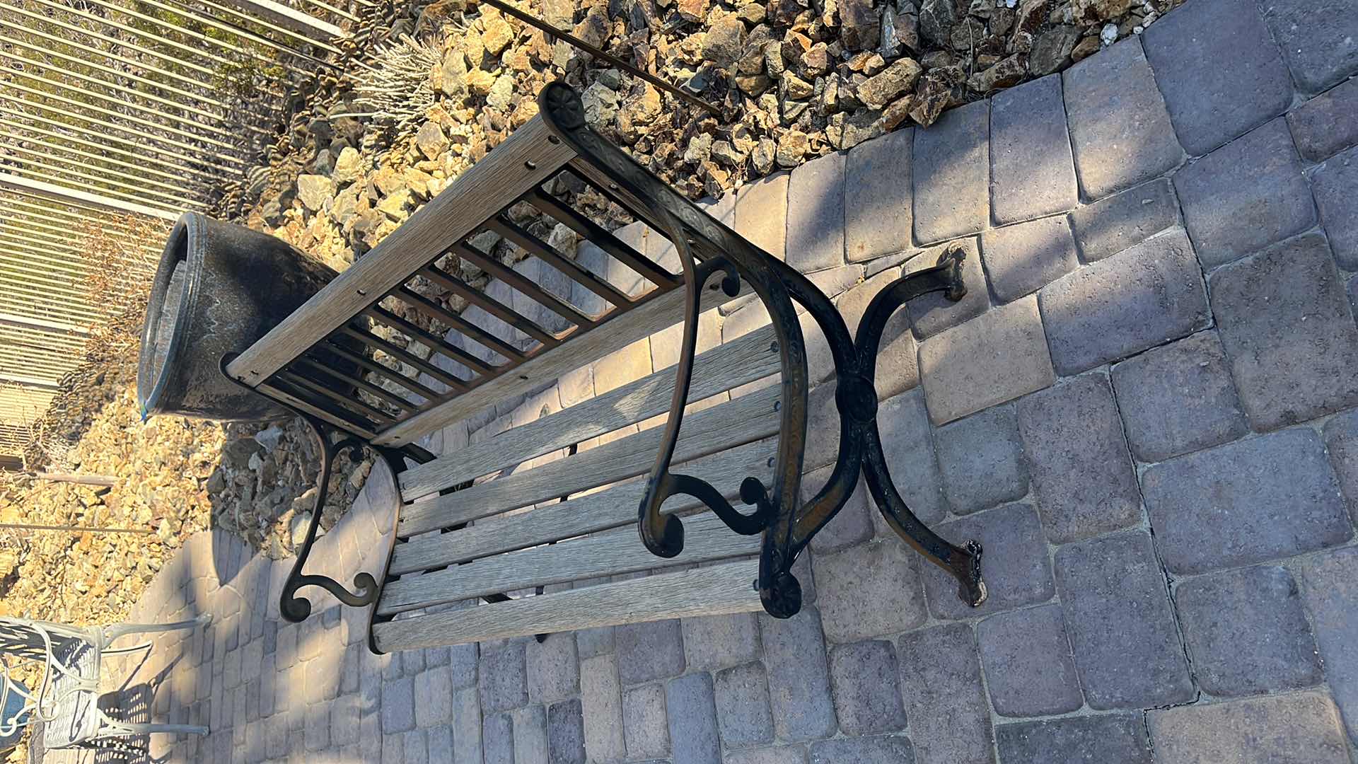 Photo 3 of BACKYARD DECOR WOODEN BENCH 49” X 18” H 31”