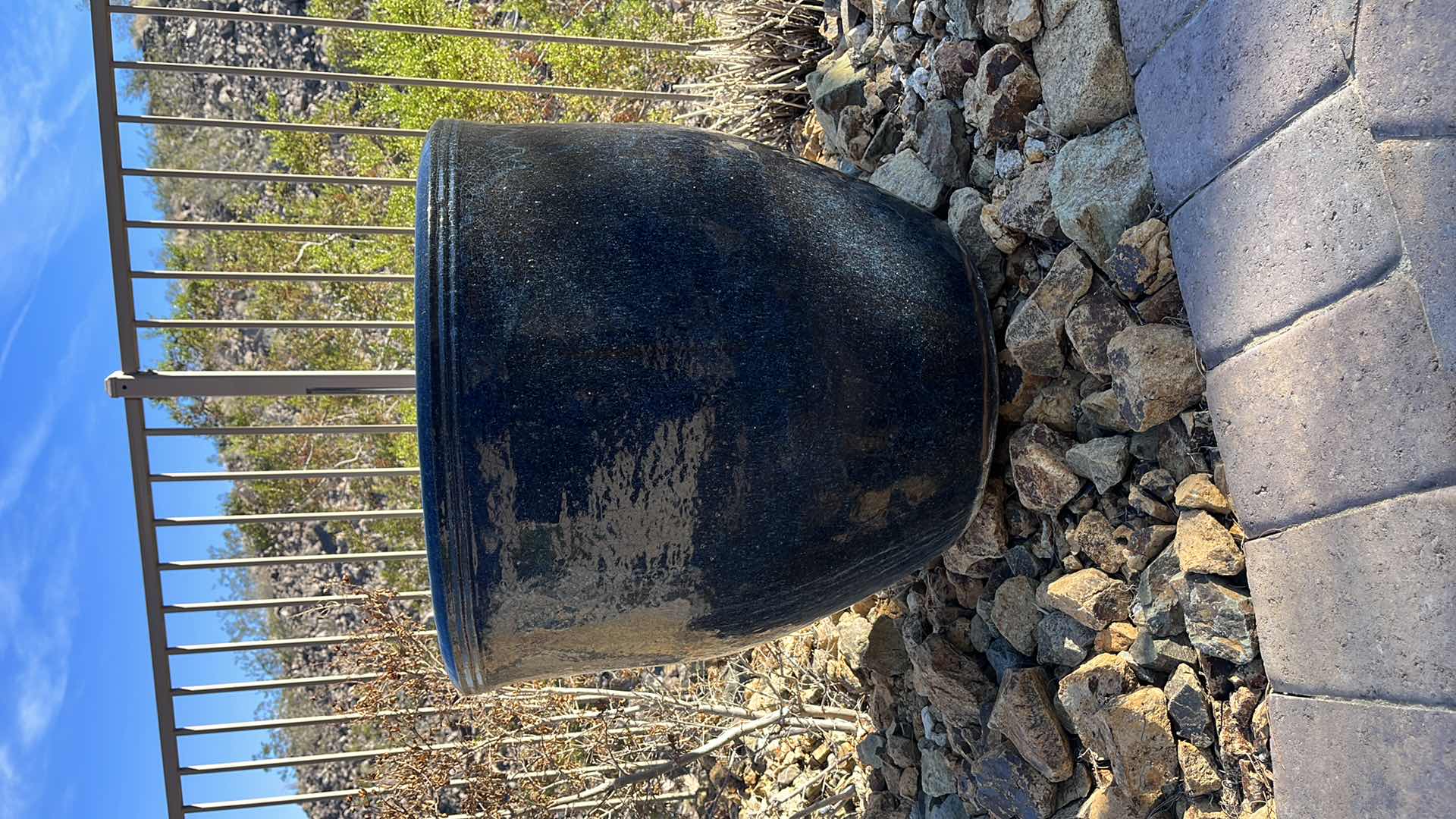 Photo 1 of BACKYARD/GARDEN DECOR LARGE PLANT POT 25” X H 24”