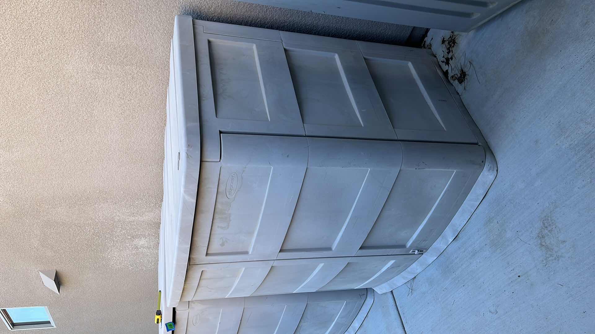 Photo 1 of BACKYARD/GARDEN DECOR SHED CONTENTS INSIDE INCLUDED 55” X 20” X H 54.5”