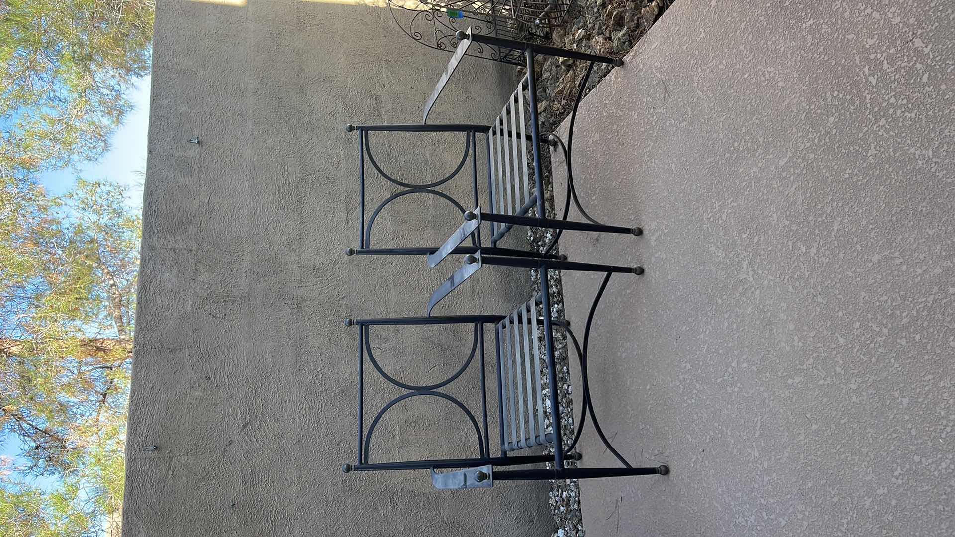 Photo 4 of BACKYARD/GARDEN DECOR TWO CHAIRS 29” X 22” X H 37.5”