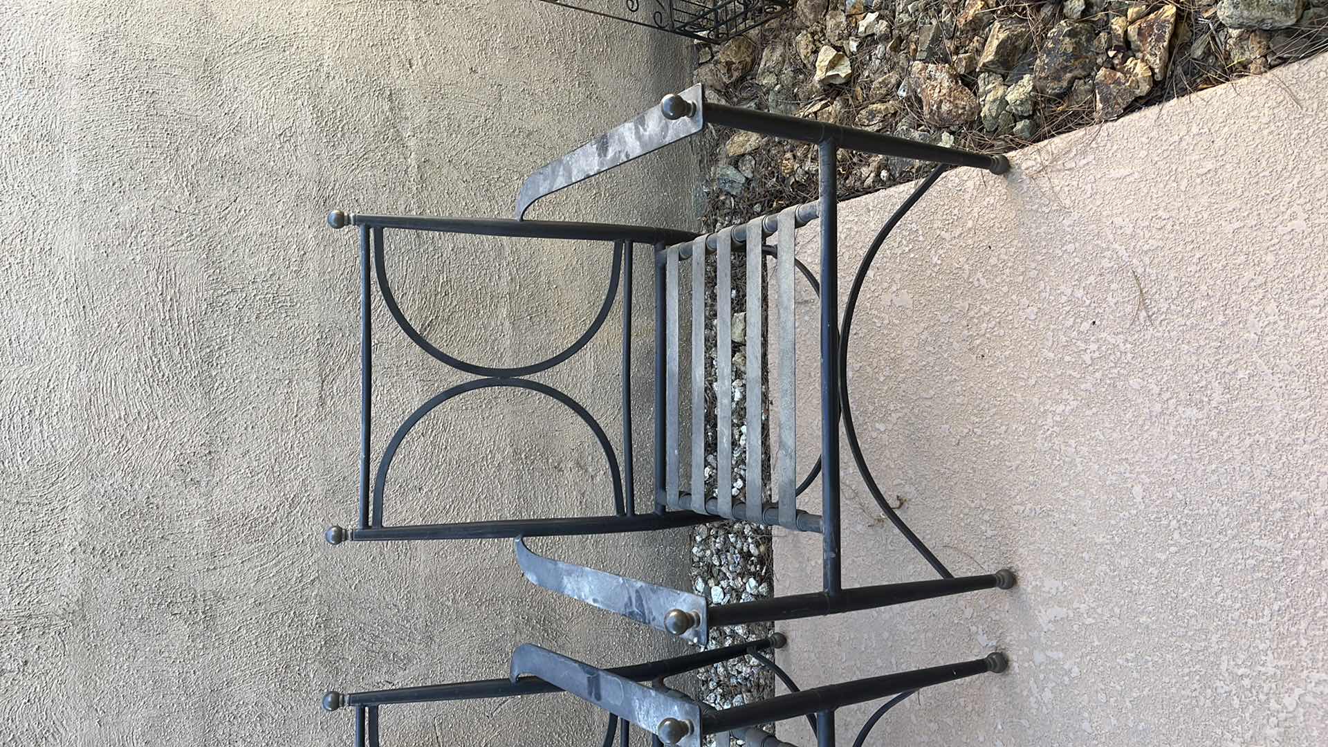 Photo 2 of BACKYARD/GARDEN DECOR TWO CHAIRS 29” X 22” X H 37.5”