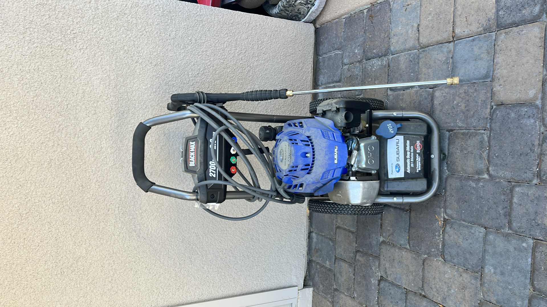 Photo 1 of PRESSURE WASHER SUBARU BLACK MAX 18” X 21” X H 28”