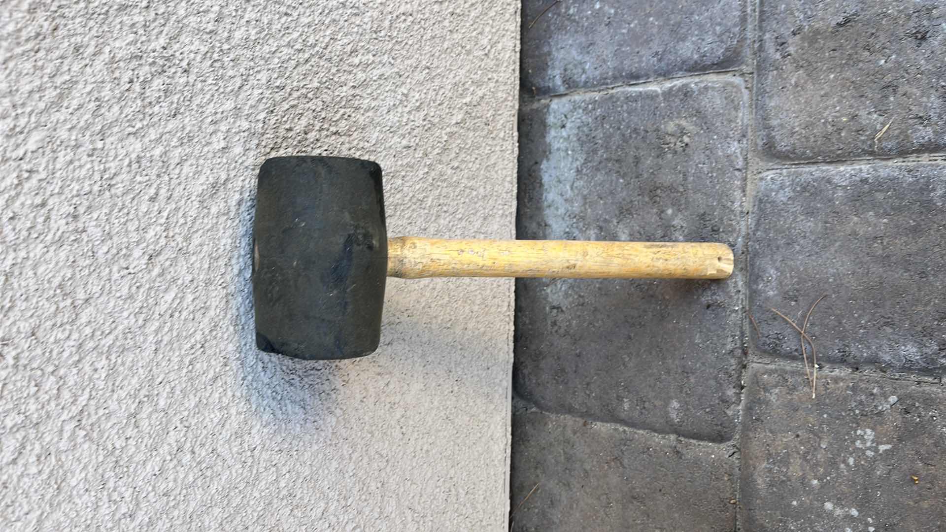 Photo 1 of HAMMERS SET OF 3, ONE 5.5” X H 14”, TWO 5” X H 14.5”, THIRD 6.5” X H 34”