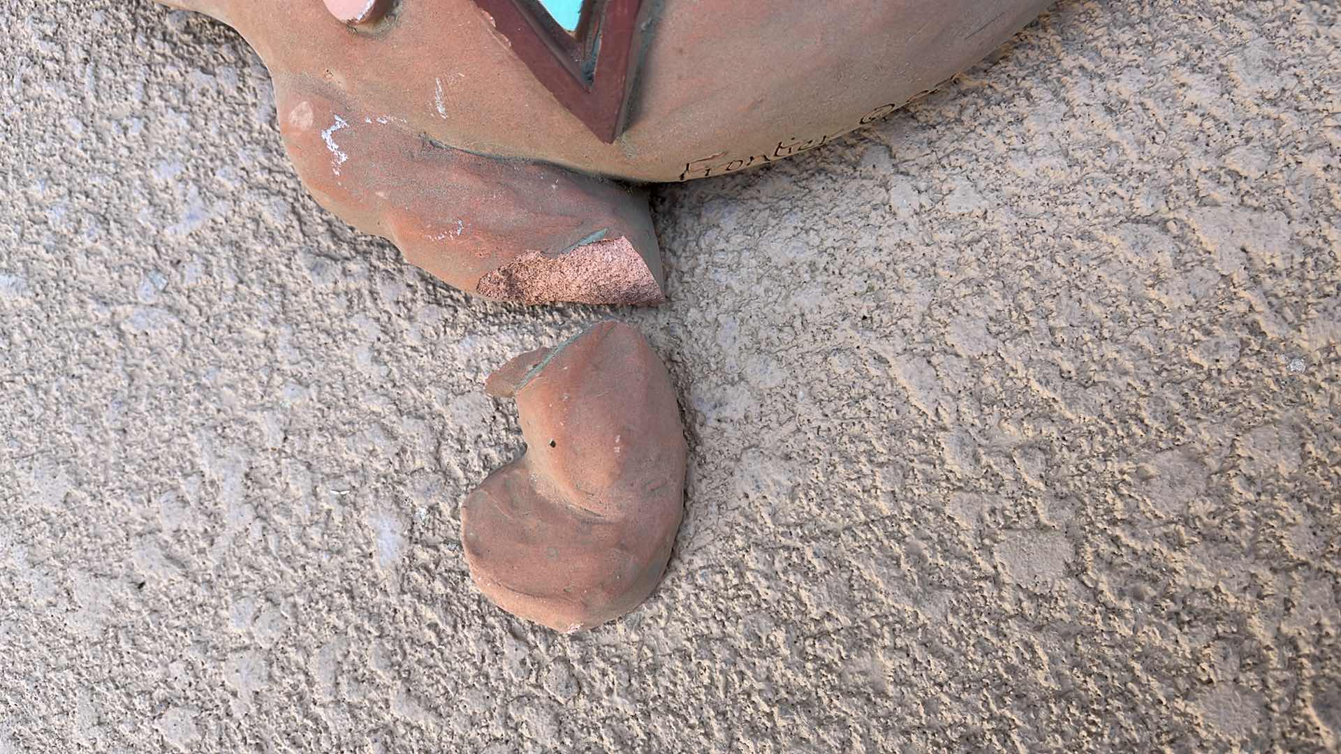 Photo 1 of BACKYARD/GARDEN DECOR LIZARD, AS IS