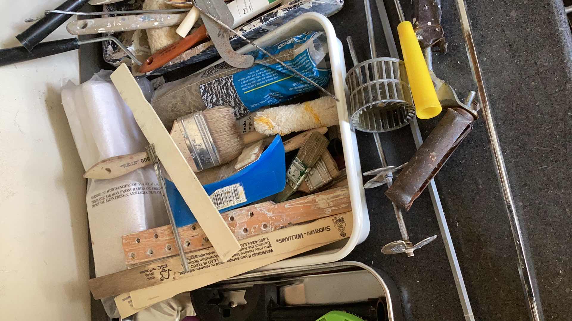 Photo 1 of PAINTING SUPPLIES