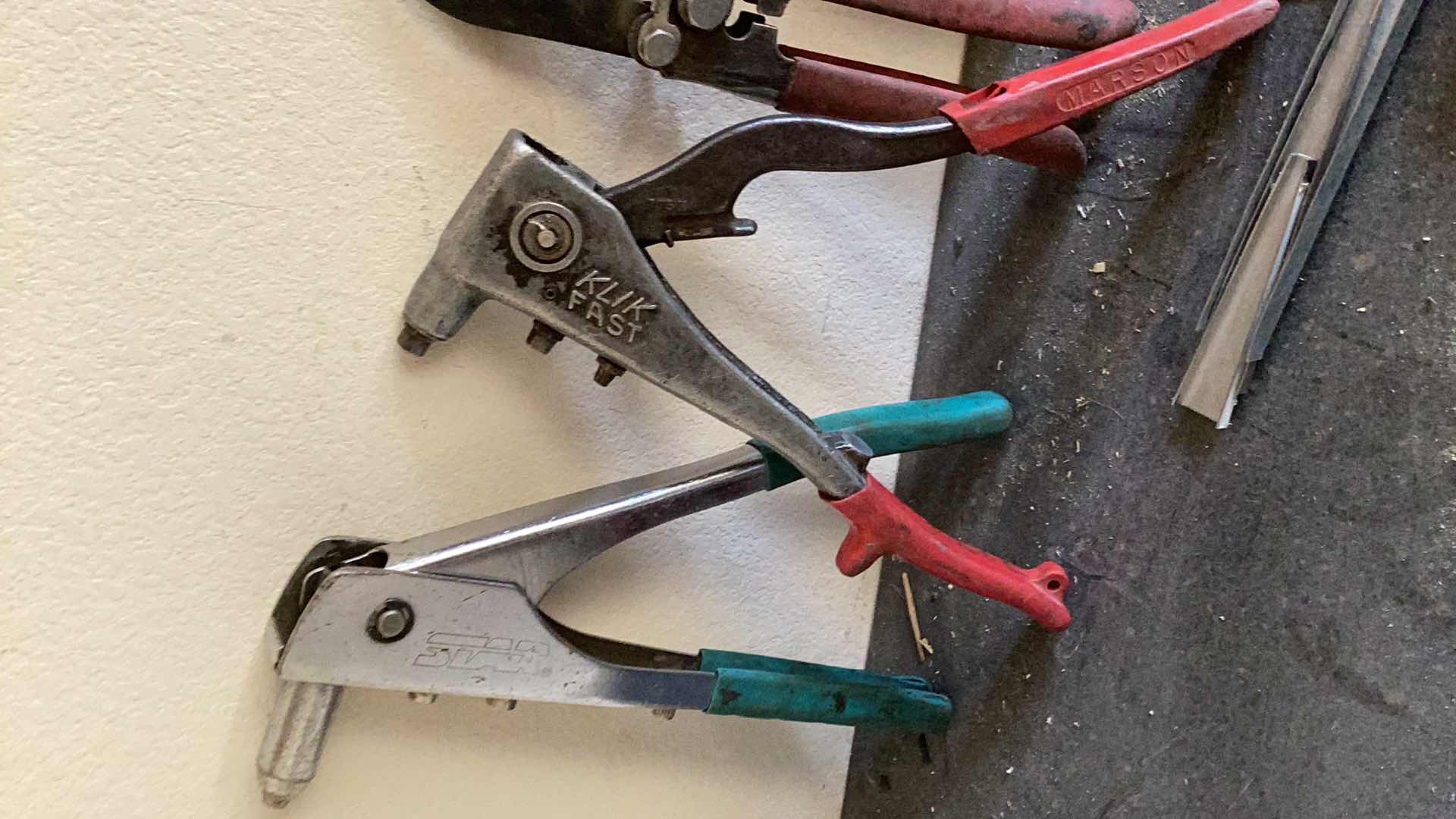 Photo 1 of RIVETERS, SNIPS, AND SPECIALTY TOOLS