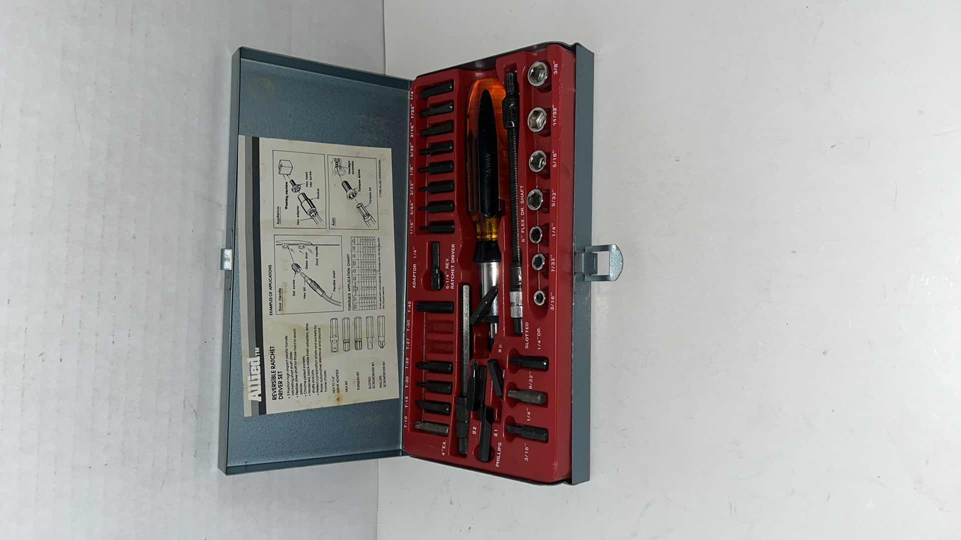 Photo 1 of REVERSIBLE RATCHET DRIVER SET ALLIED