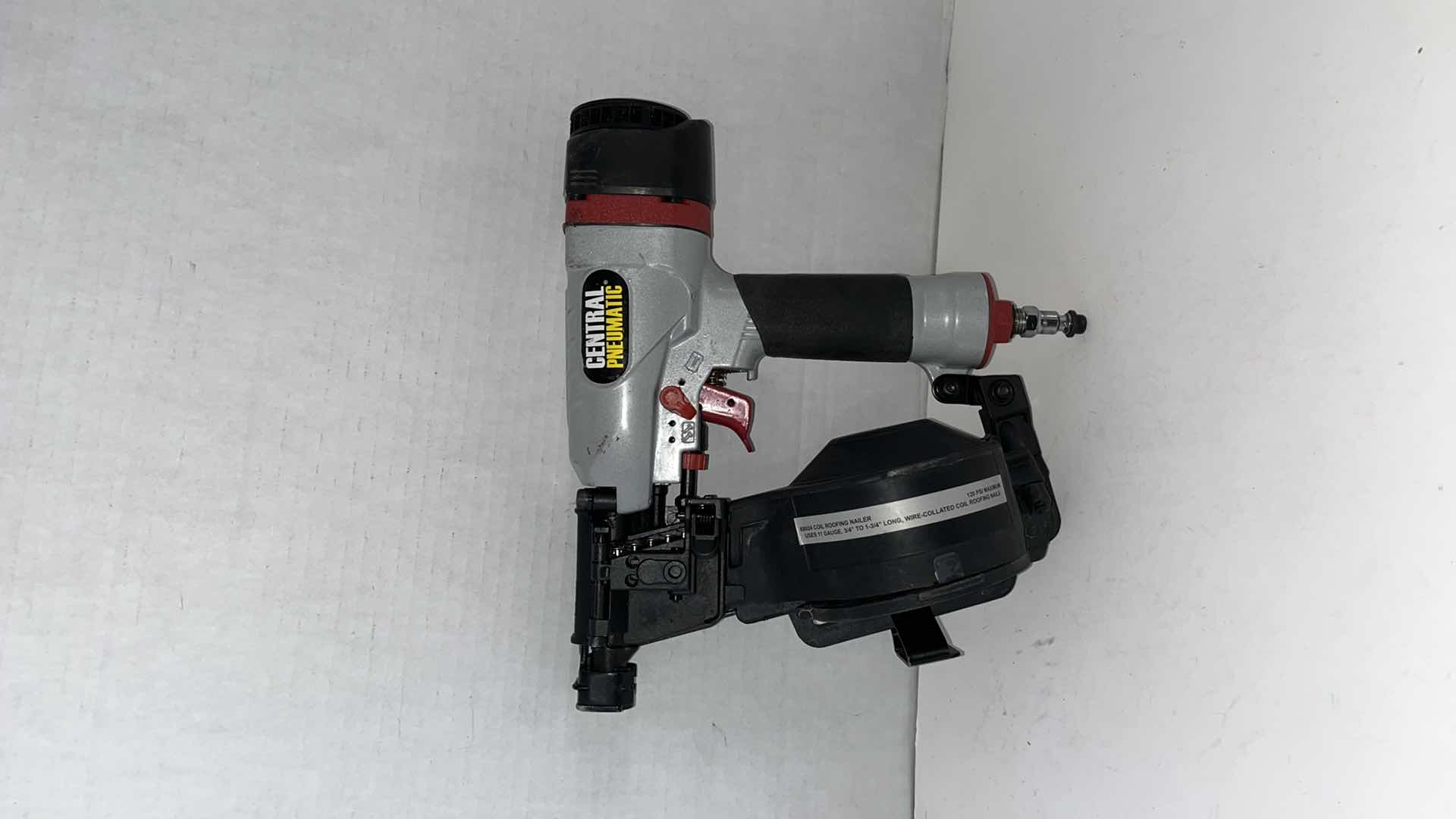 Photo 1 of COIL ROOFING NAIL GUN CENTRAL PNEUMATIC