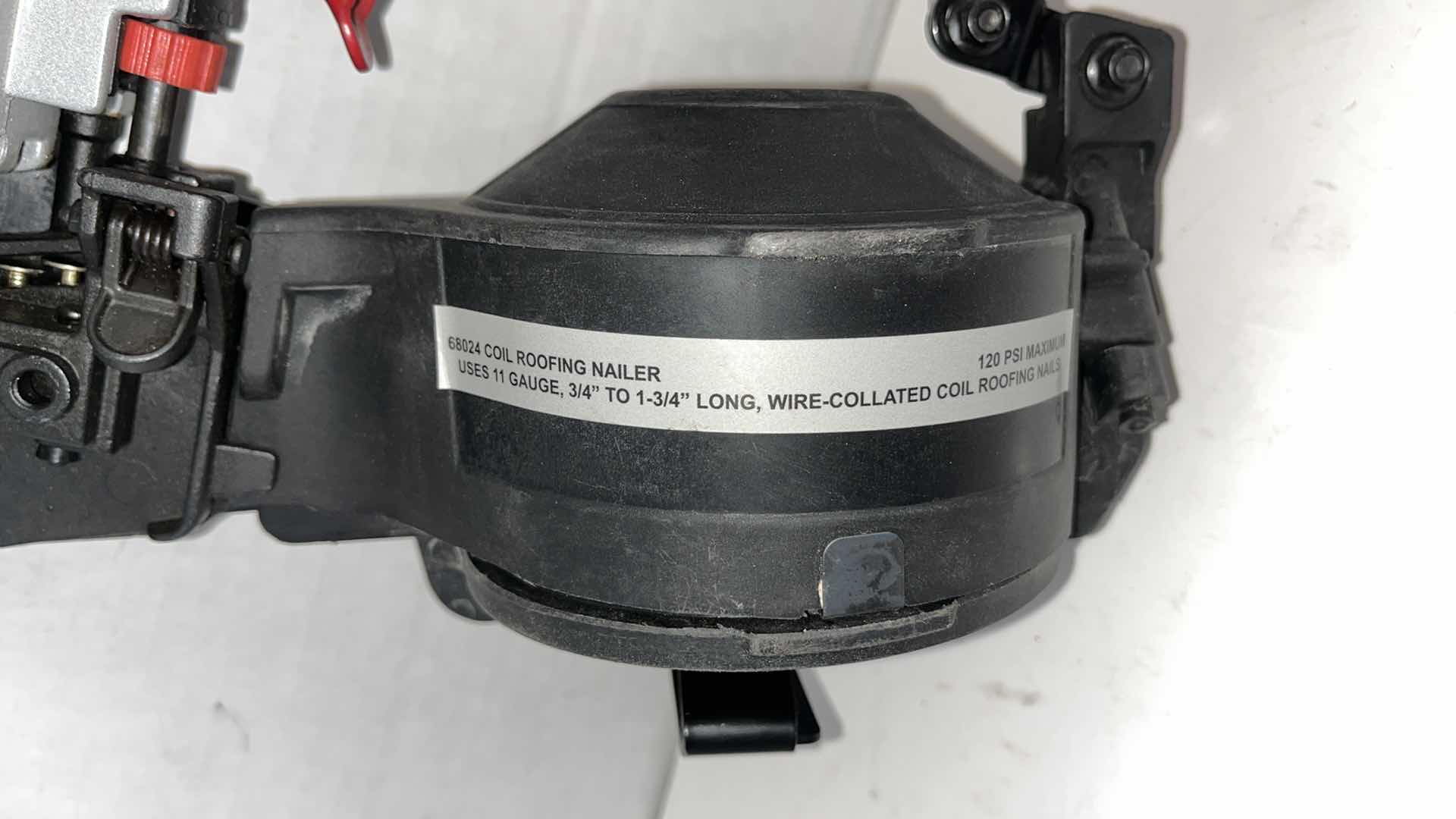 Photo 1 of COIL ROOFING NAIL GUN CENTRAL PNEUMATIC