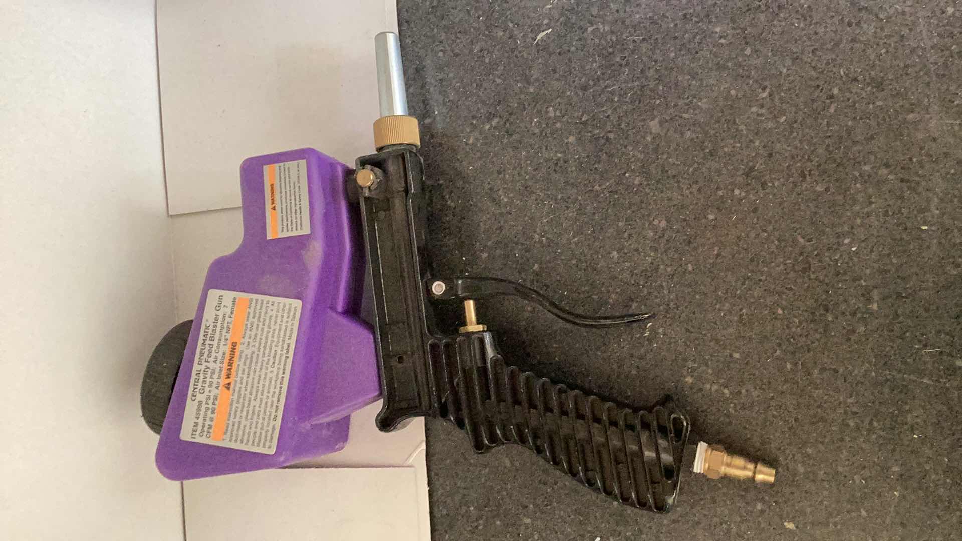 Photo 1 of GRAVITY FEED SAND BLASTER